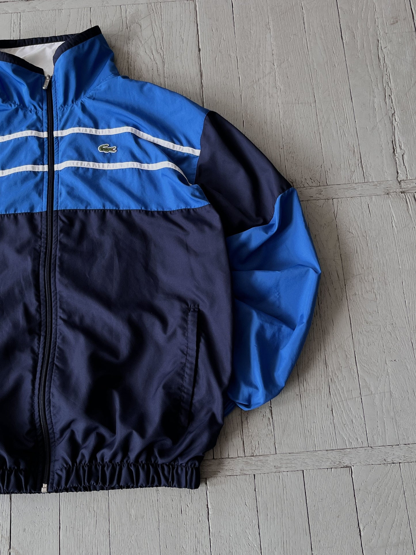 Vintage Lacoste Full Zip Nylon Jacket