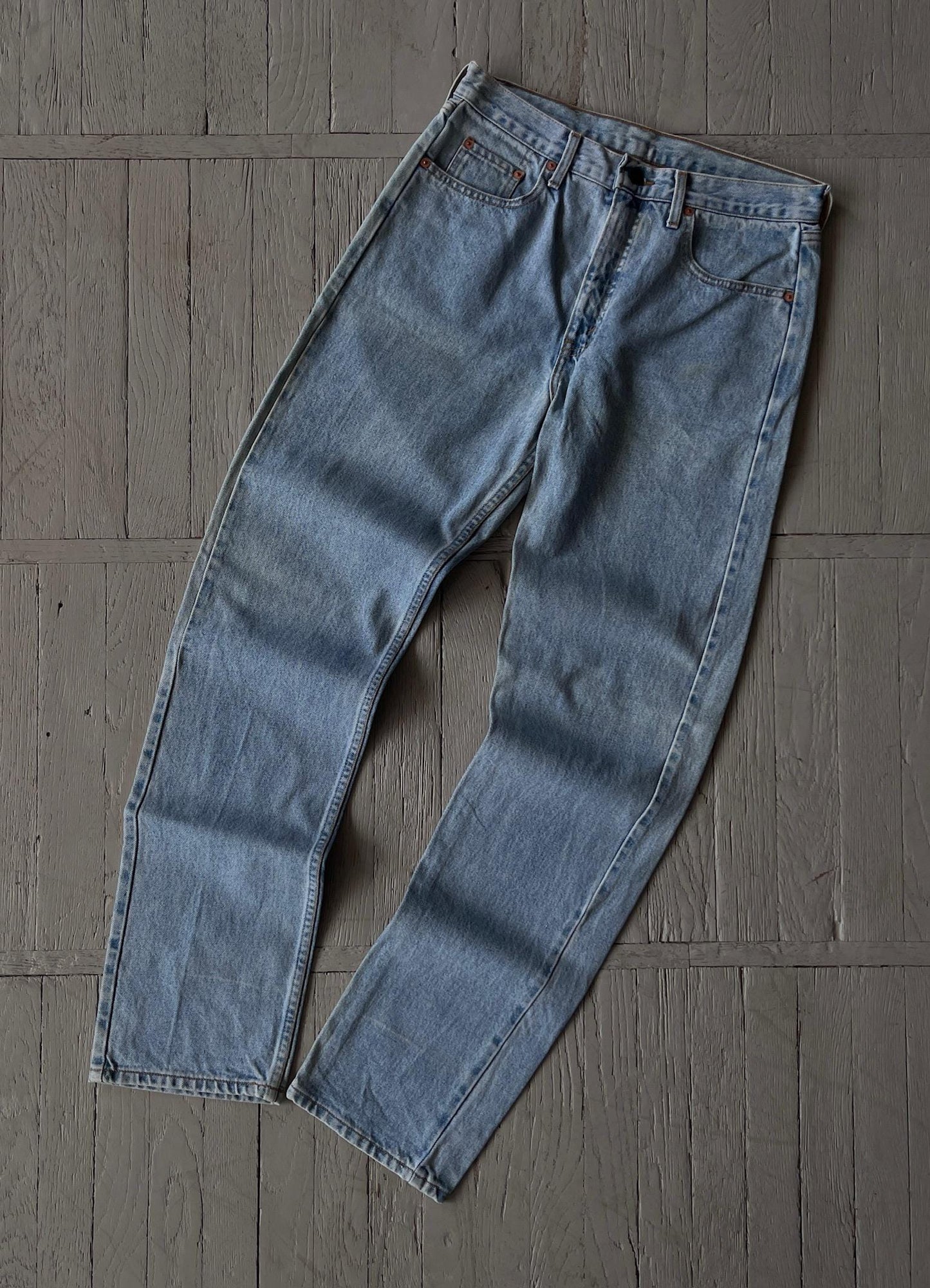 Vintage 90s Levi's 615 Washed Blue Denim Jeans