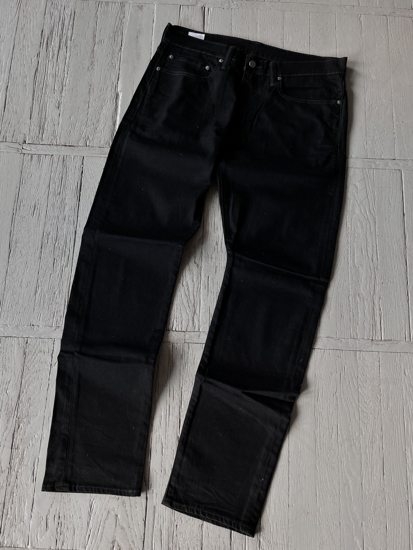 34x34 Vintage 90s Levi's 502 Black Denim Jeans