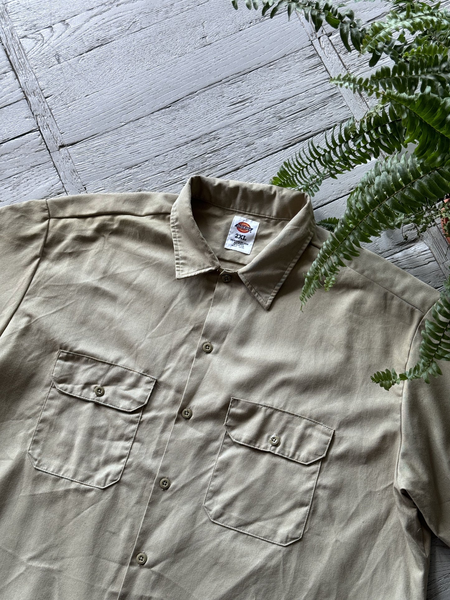 Vintage Dickies Short Sleeve Work Shirt