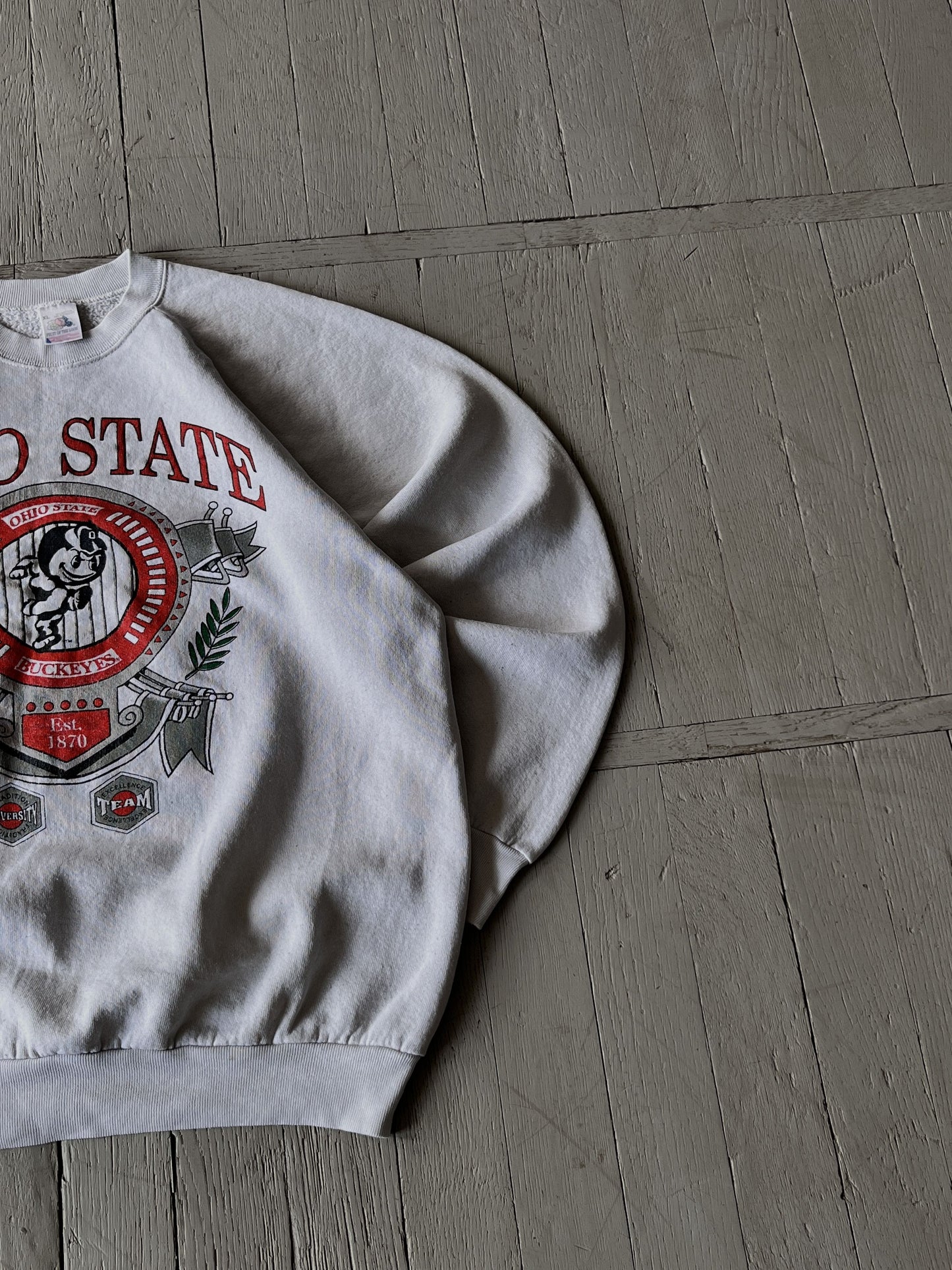 XL Vintage Ohio Team Crewneck Sweatshirt