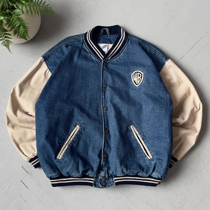 L Vintage Warner Bros. Bomber Jacket