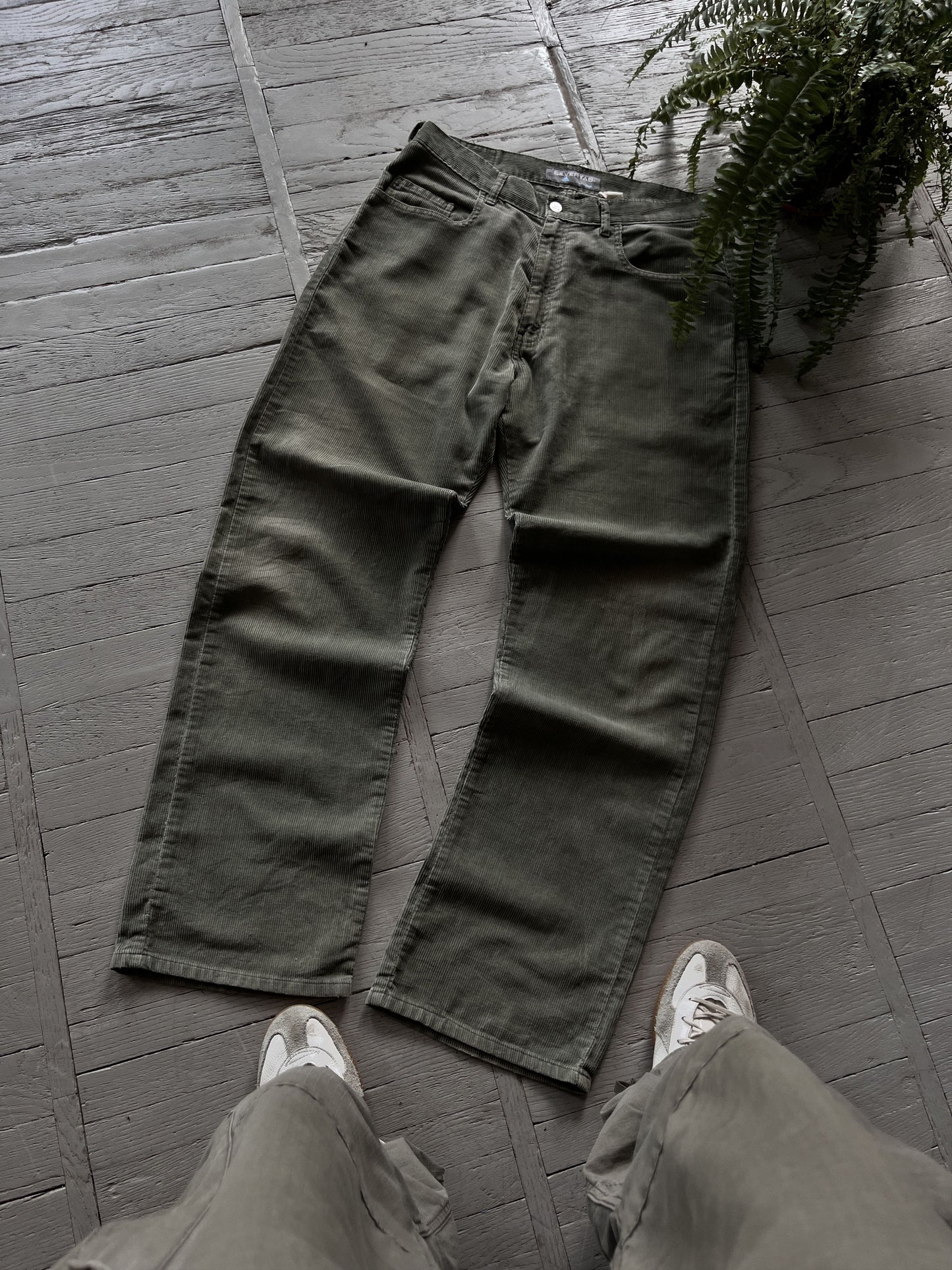 90s Levi's Silver Tab Corduroy Wide Leg Jeans