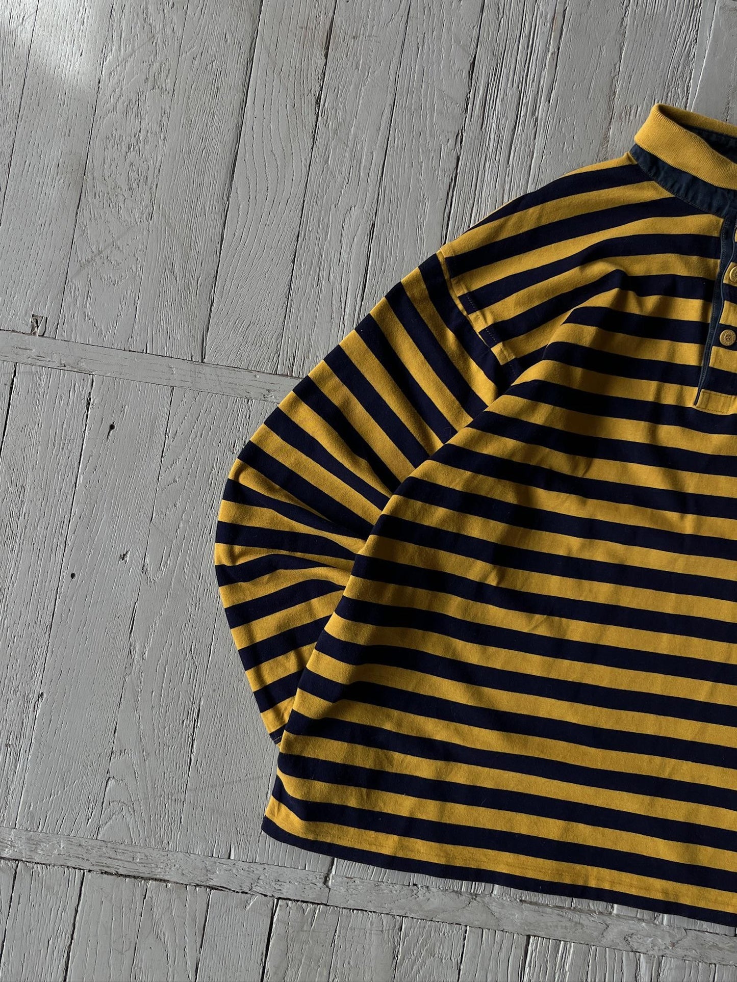 6 Vintage Lacoste Striped Rugby Shirt