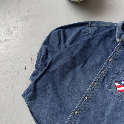 L Vintage Universal Studios Denim Overshirt
