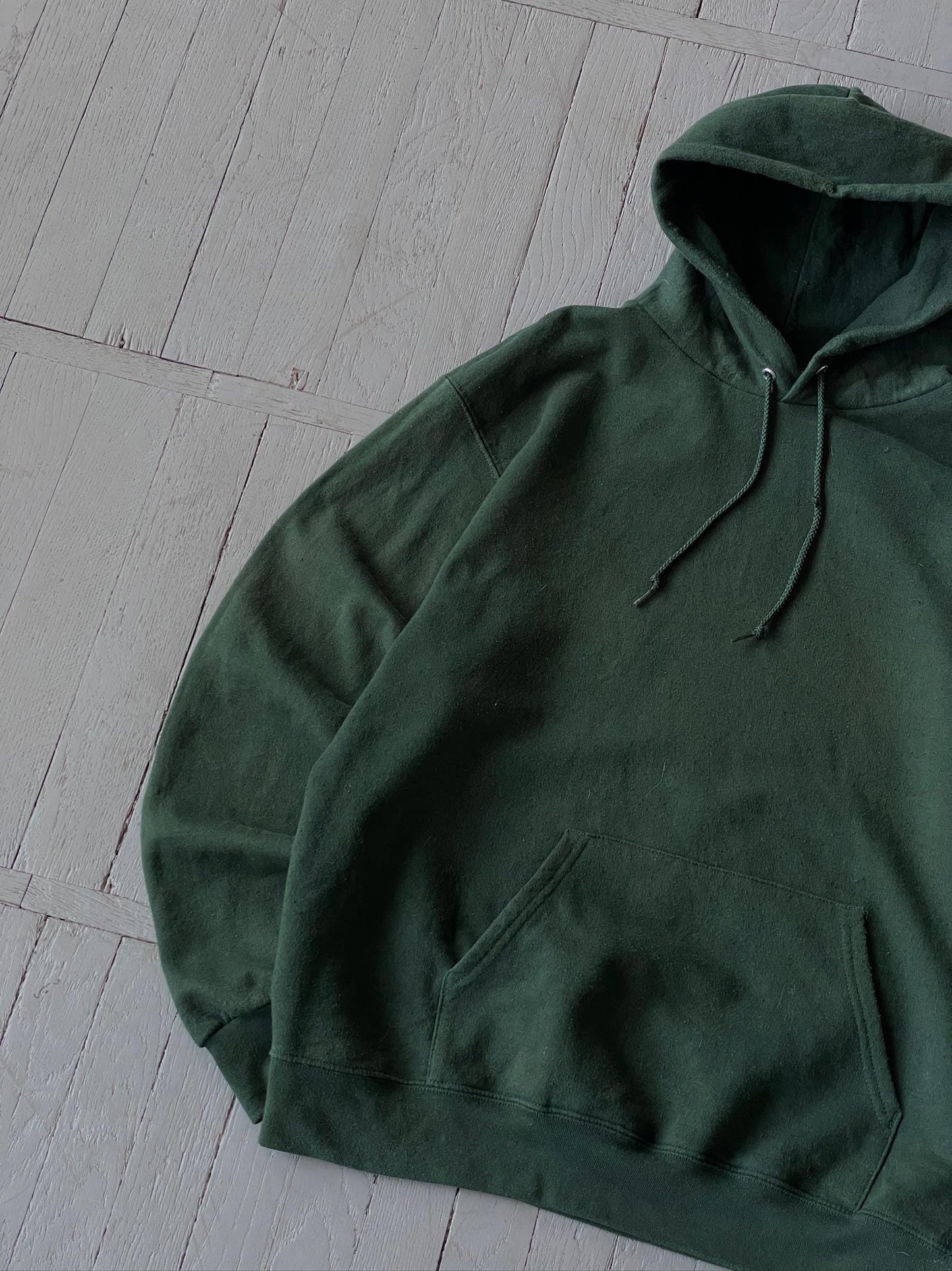 L Vintage Champion Basic Hooded Sweatshirt