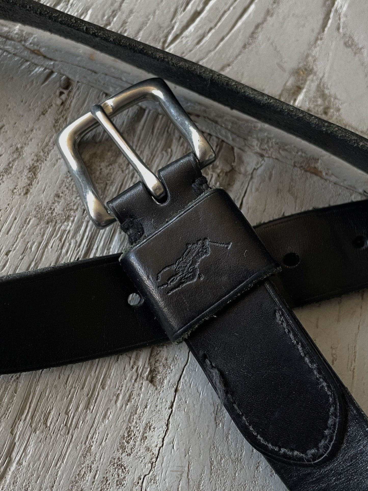 Vintage Polo Ralph Lauren Leather Belt