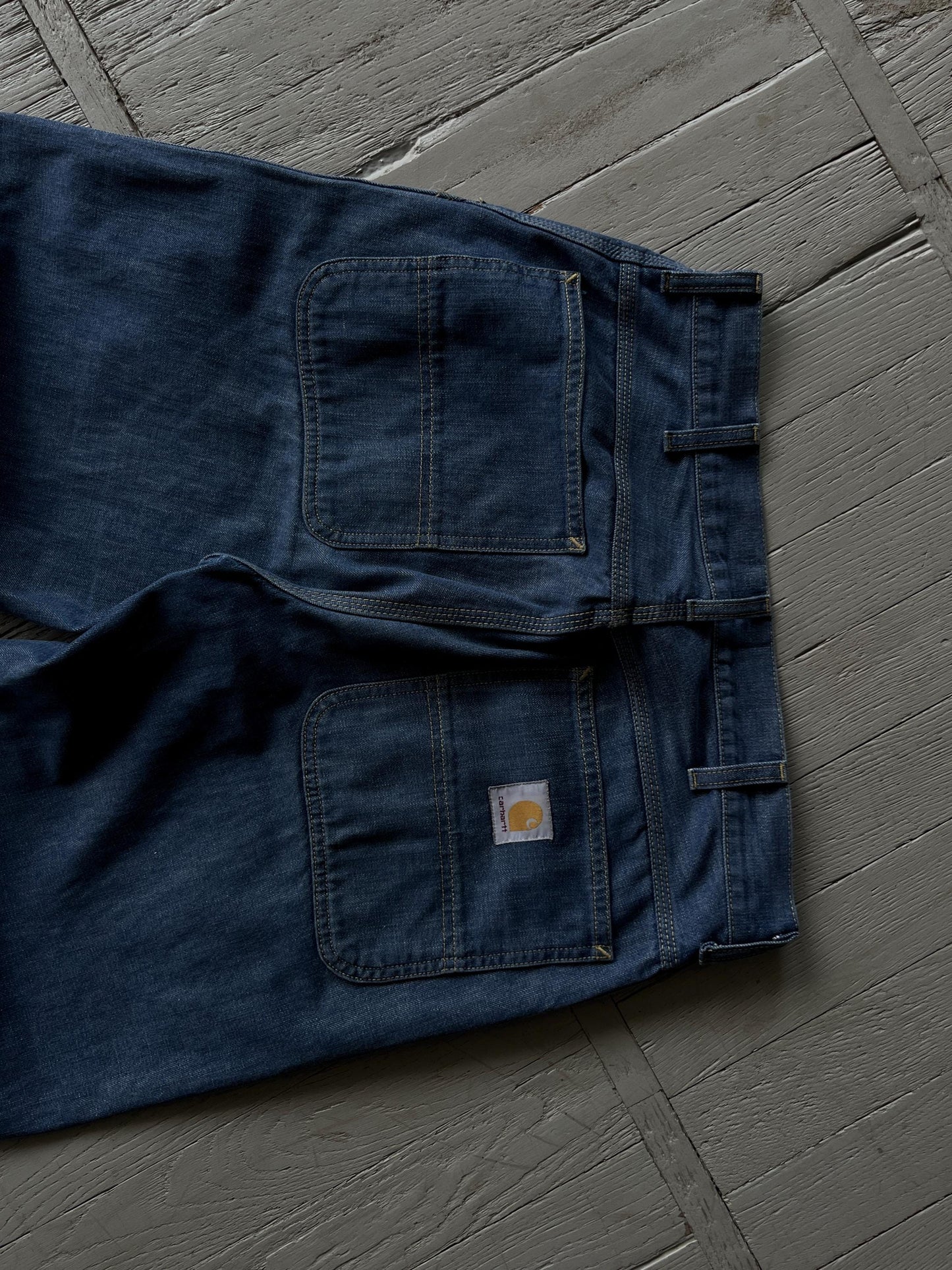 Vintage Carhartt Regular Fit Denim Work Pants