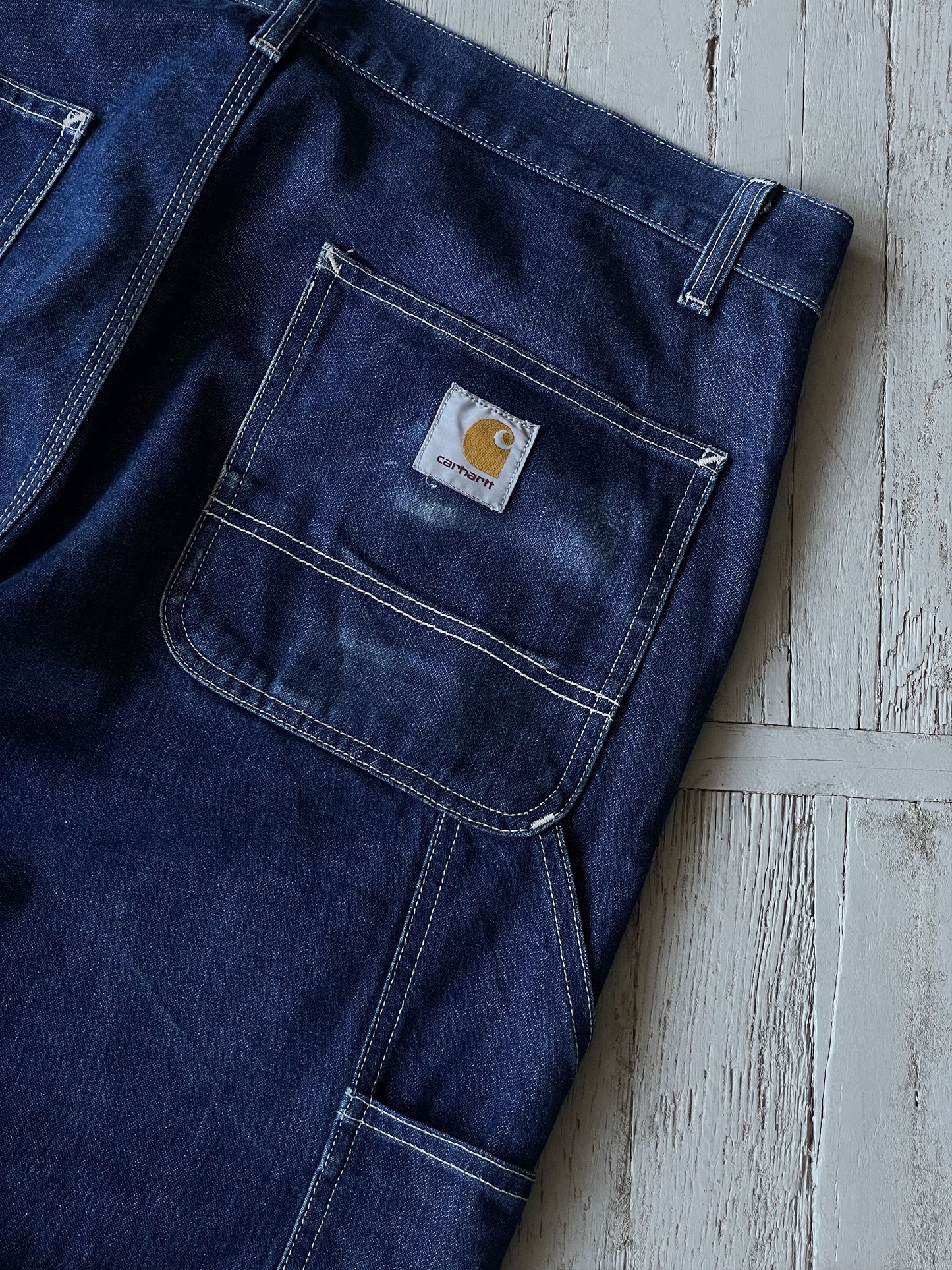 34x32 Carhartt WIP Ruck Single Knee Denim Work Pants