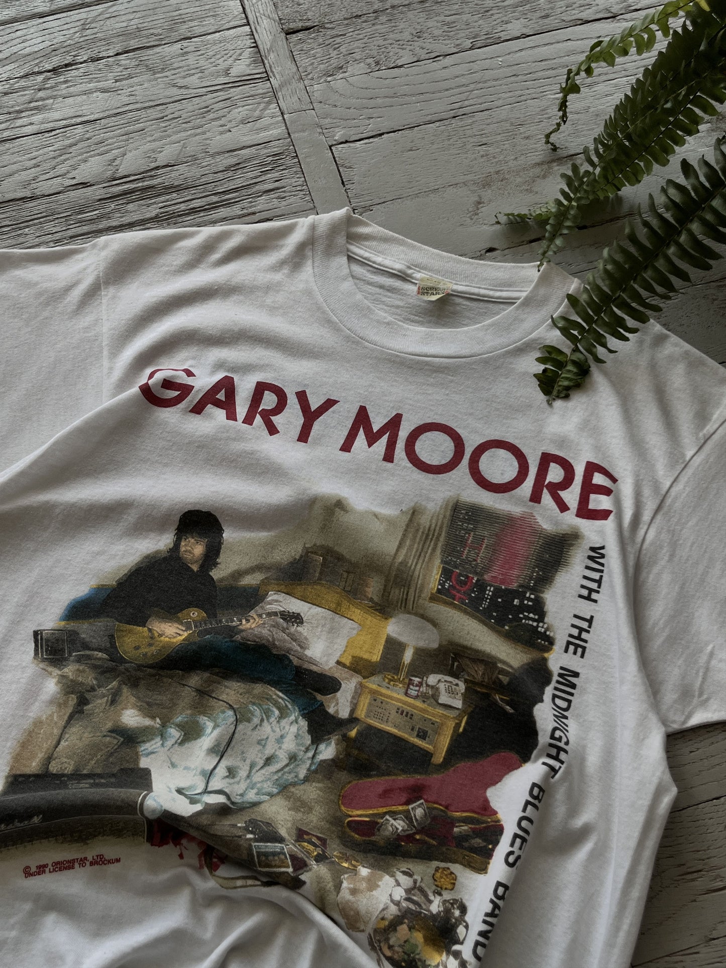 Вінтажна футболка Gary Moore 80-х