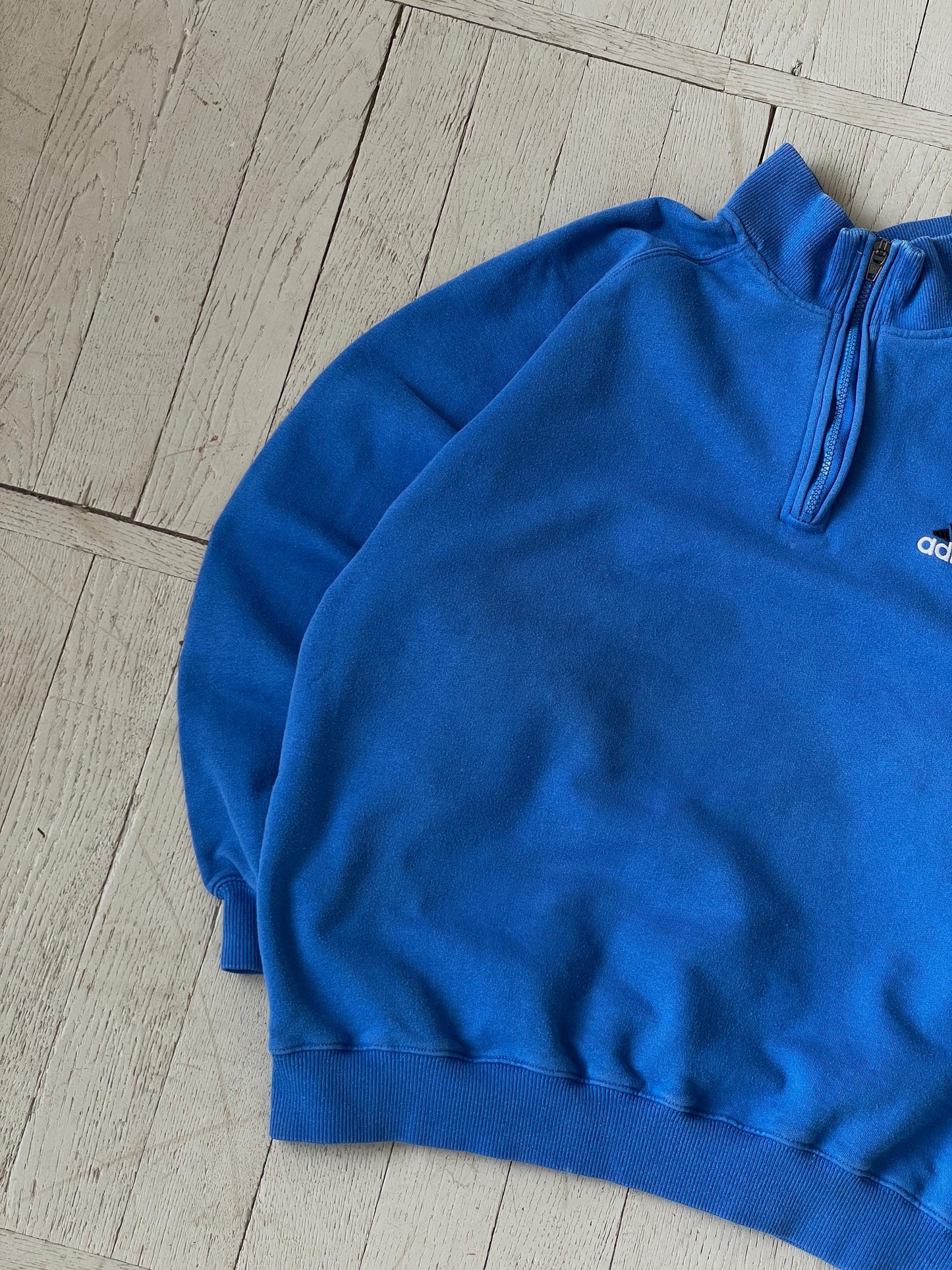 M Vintage Adidas 1/4 Zip Pullover Sweatshirt