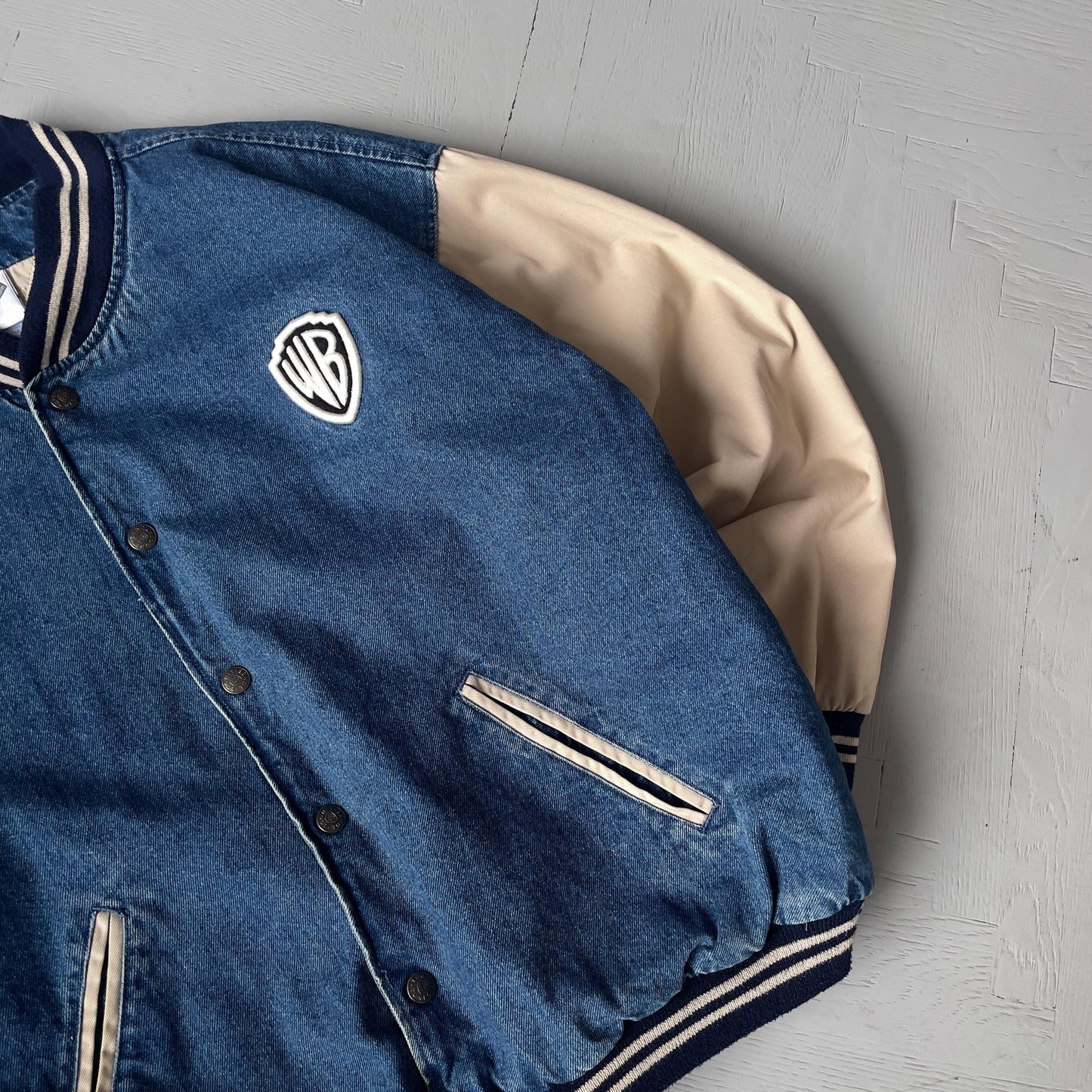 L Vintage Warner Bros. Bomber Jacket