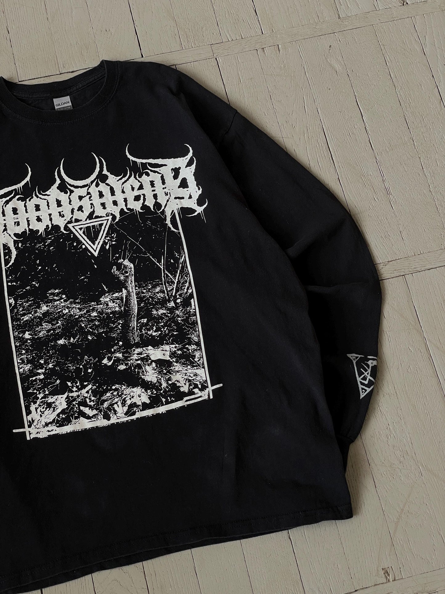 XL Vintage Metal Band Long Sleeve Tee Shirt