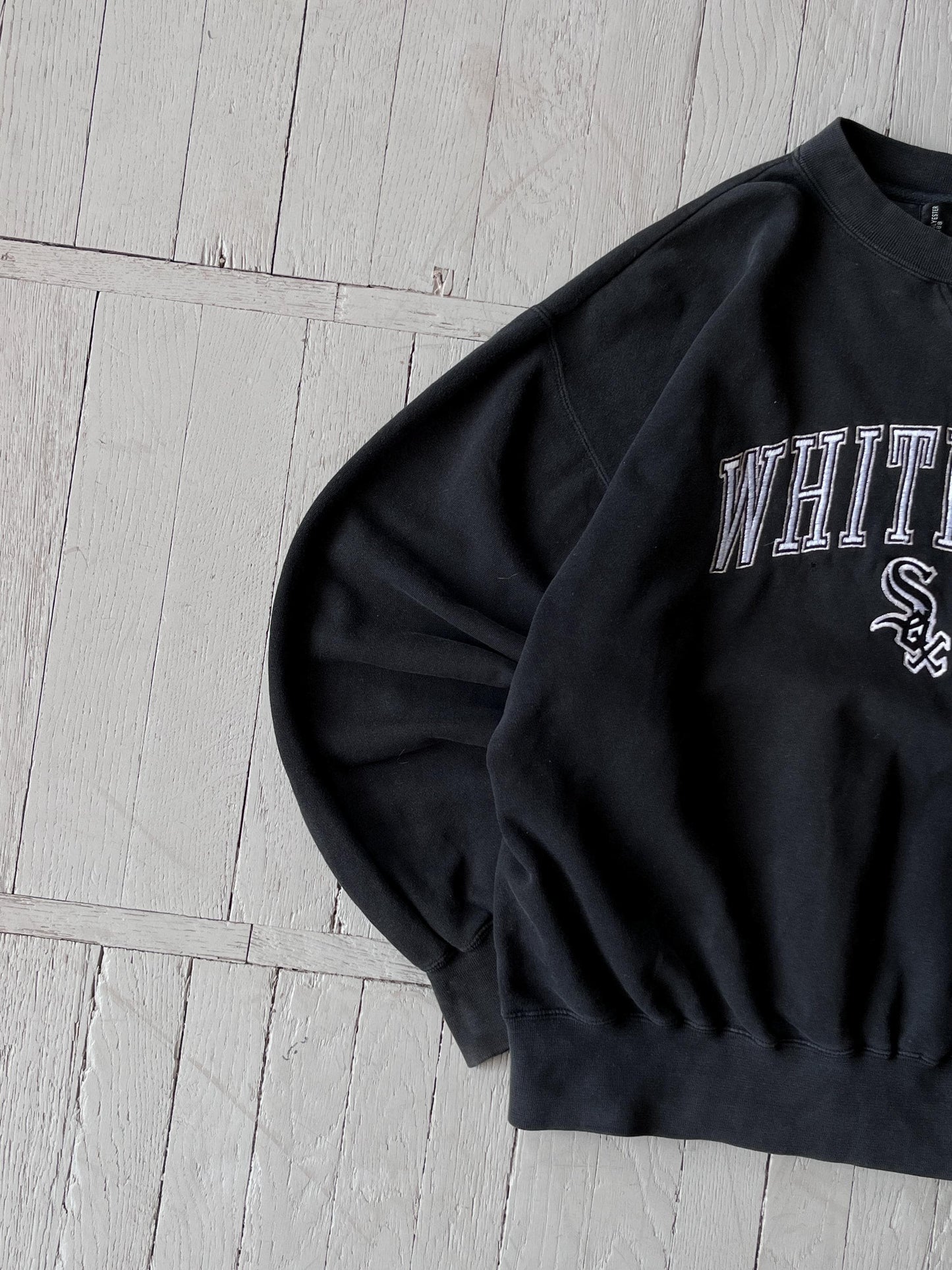 L Vintage 90s White Sox Baseball Team Crewneck Sweatshirt