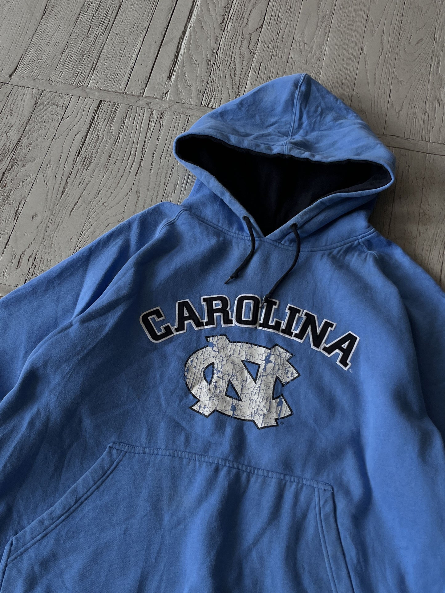 XL Vintage Carolina Hooded Sweatshirt