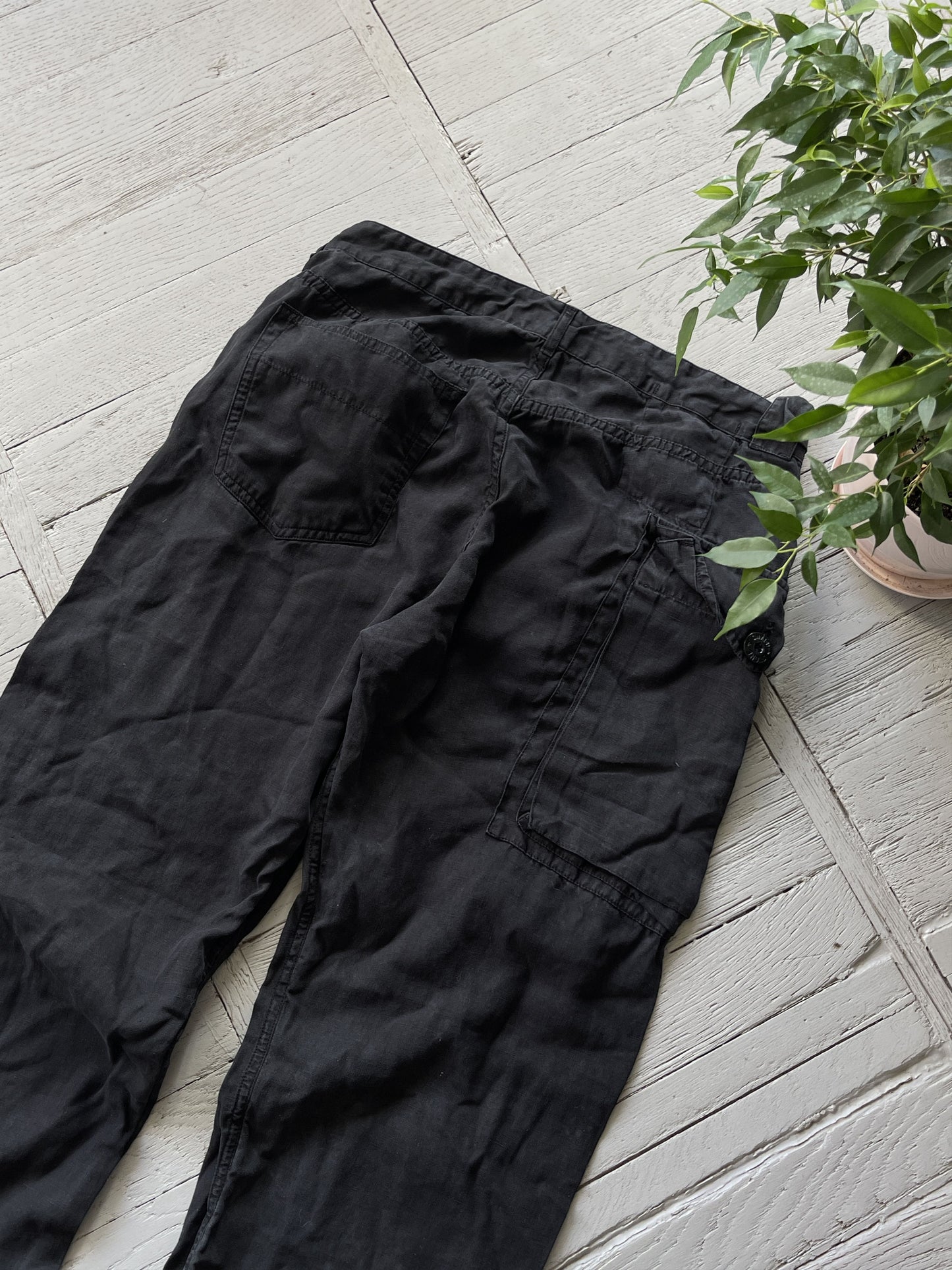 Vintage Stone Island Linen Pants