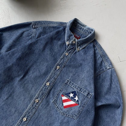 L Vintage Universal Studios Denim Overshirt