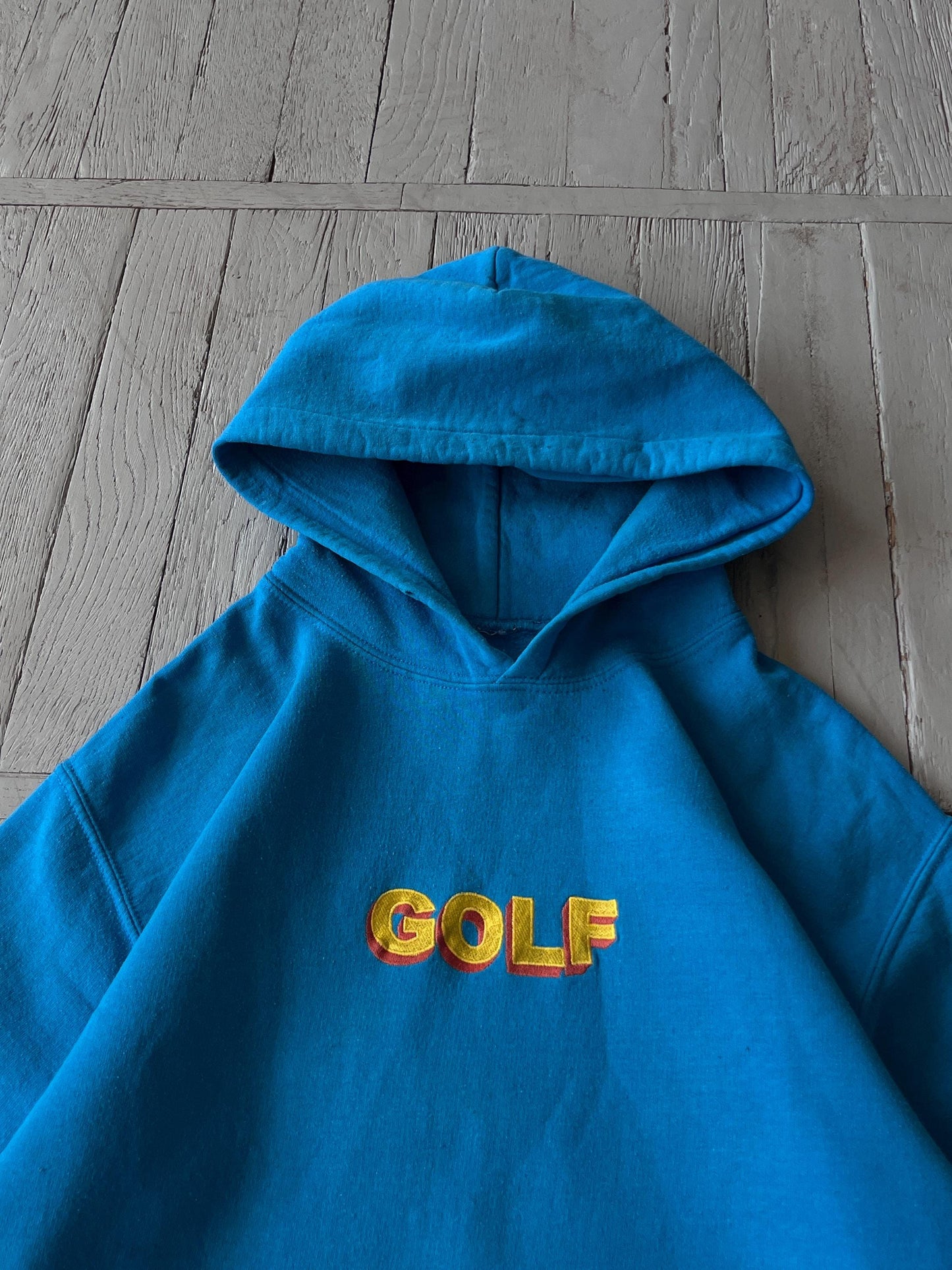 S Vintage Golf Hooded Sweatshirt