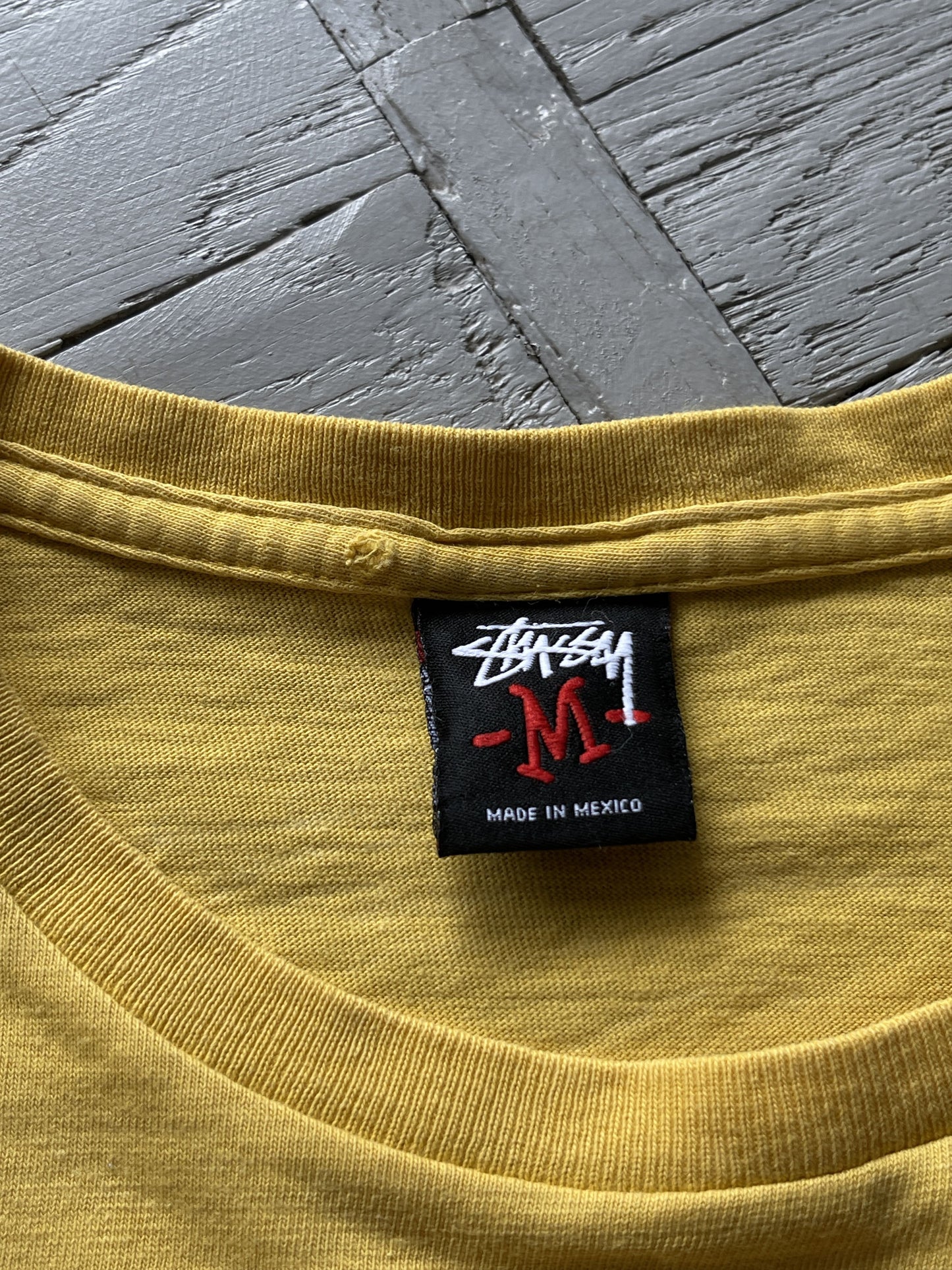 Вінтажна футболка з логотипом Stussy