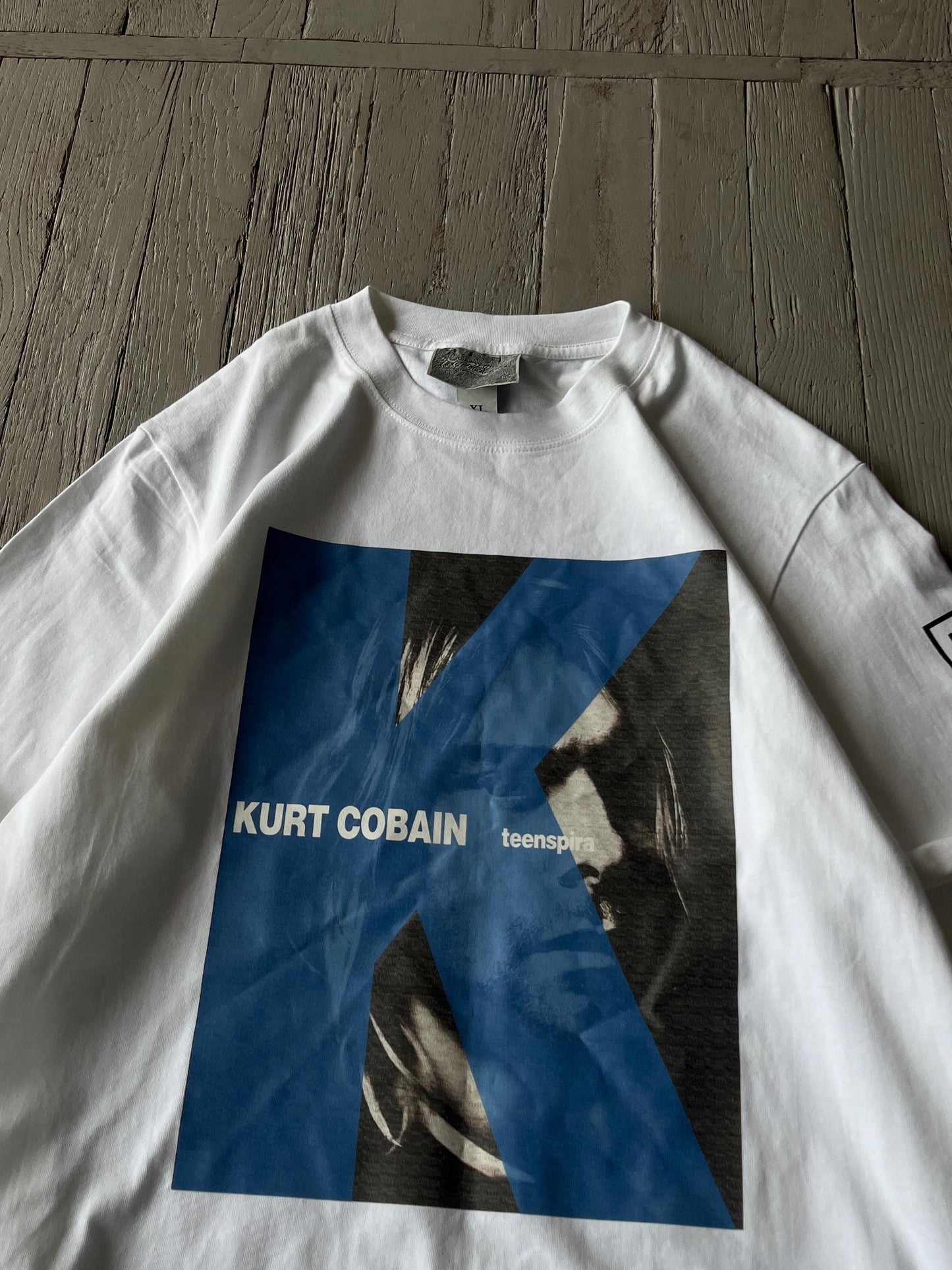 XL Vintage Kurt Cobain Long Sleeve Tee Shirt