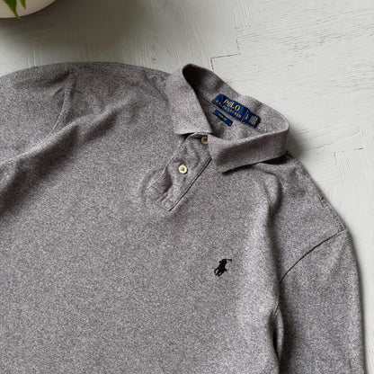L Vintage Polo Ralph Lauren Rugby Shirt