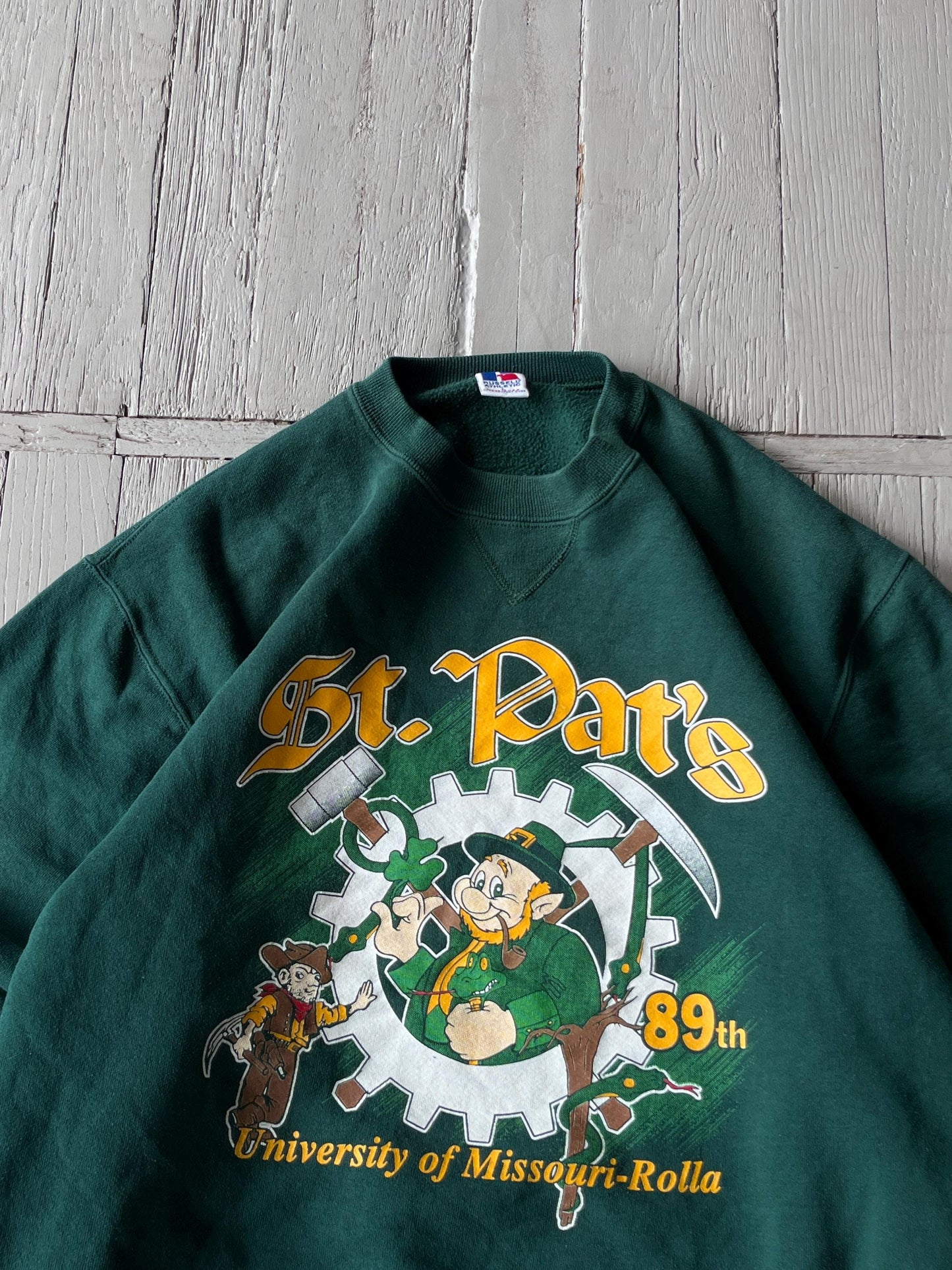 L Vintage Russell St. Pat's Crewneck Sweatshirt