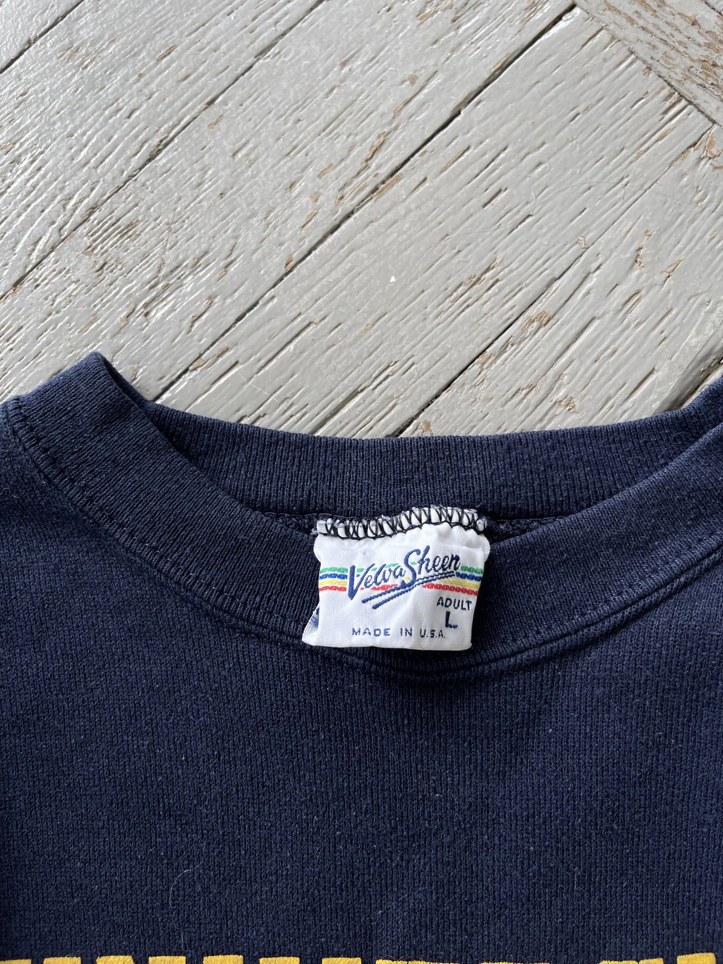 L Vintage Rochester University Crewneck Sweatshirt