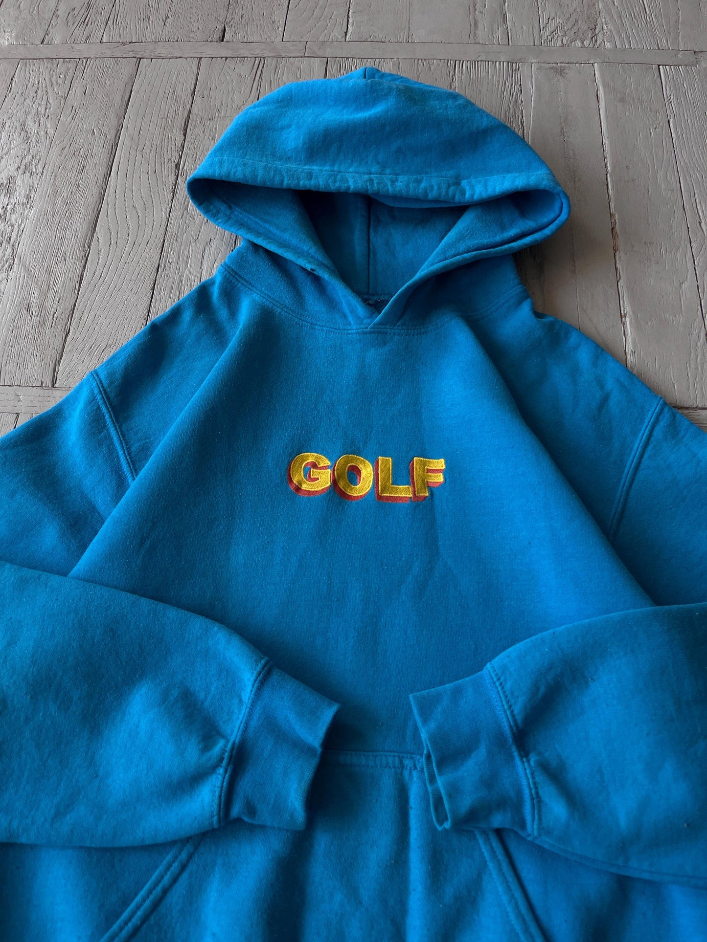 S Vintage Golf Hooded Sweatshirt