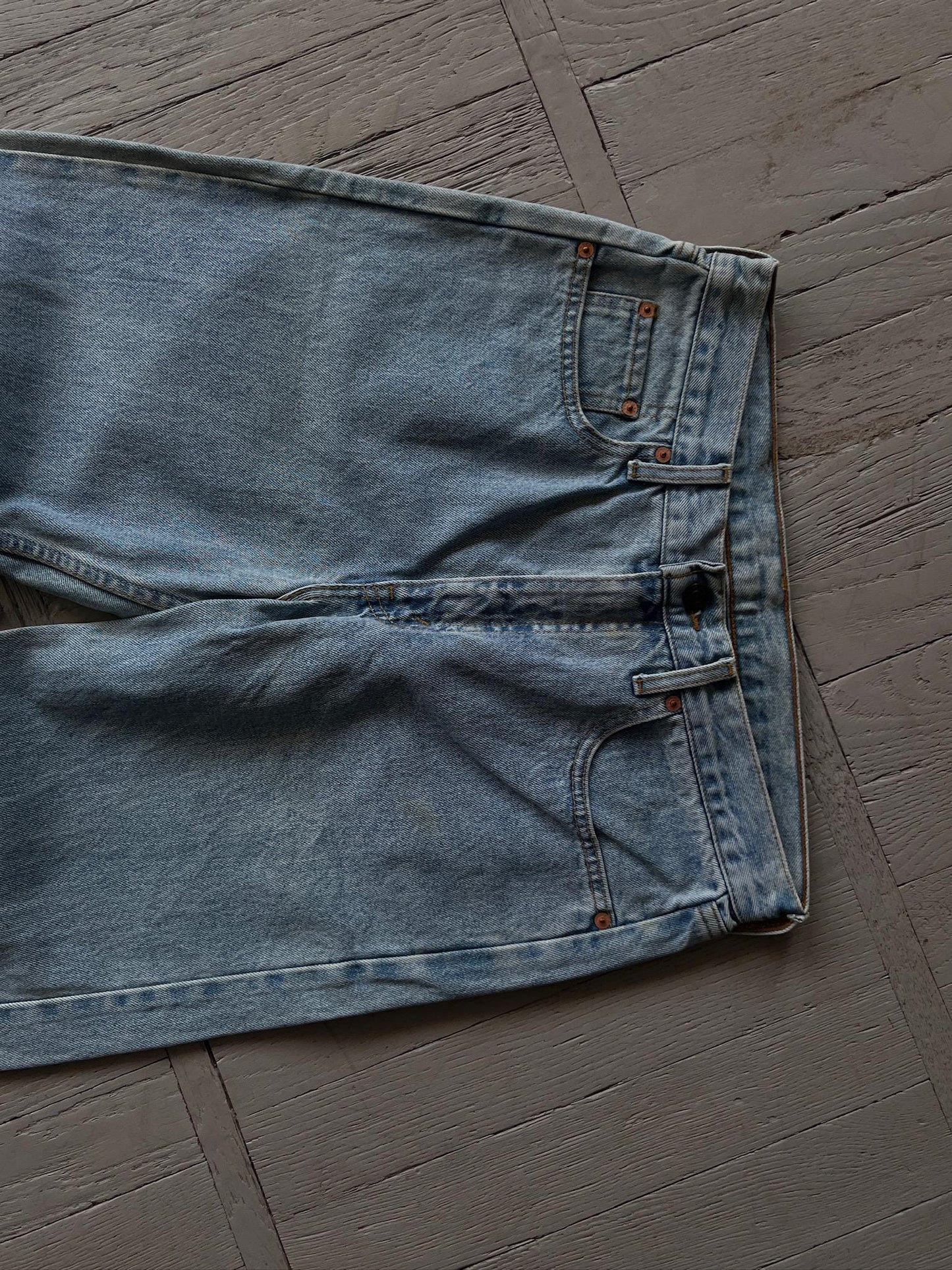 Vintage 90s Levi's 615 Washed Blue Denim Jeans