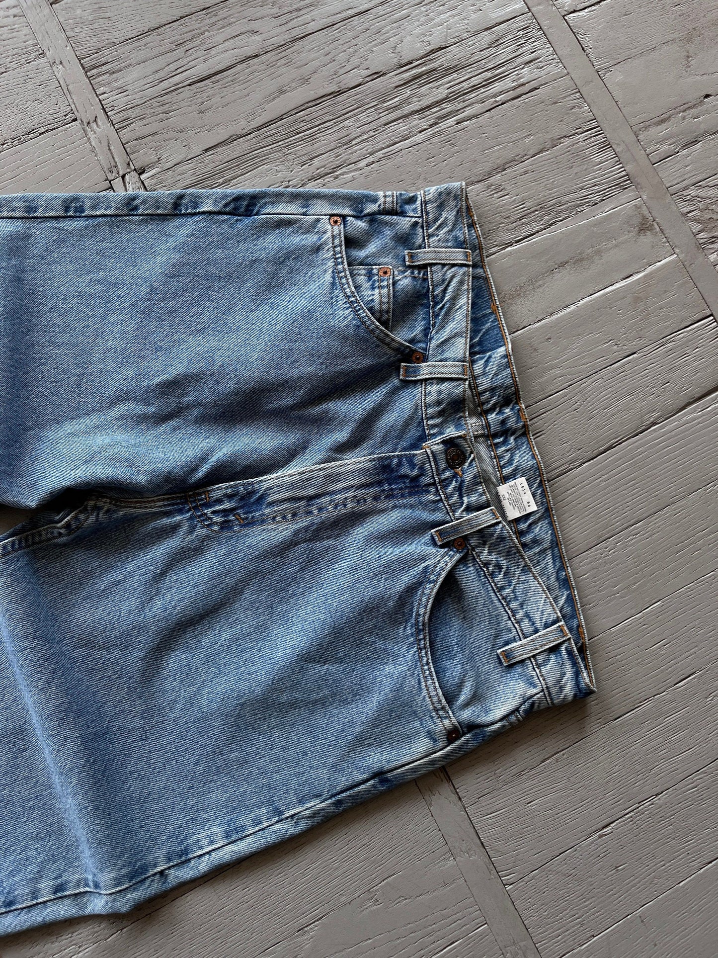 Vintage 90s Levi's 505 Regular Fit Straight Leg Jeans