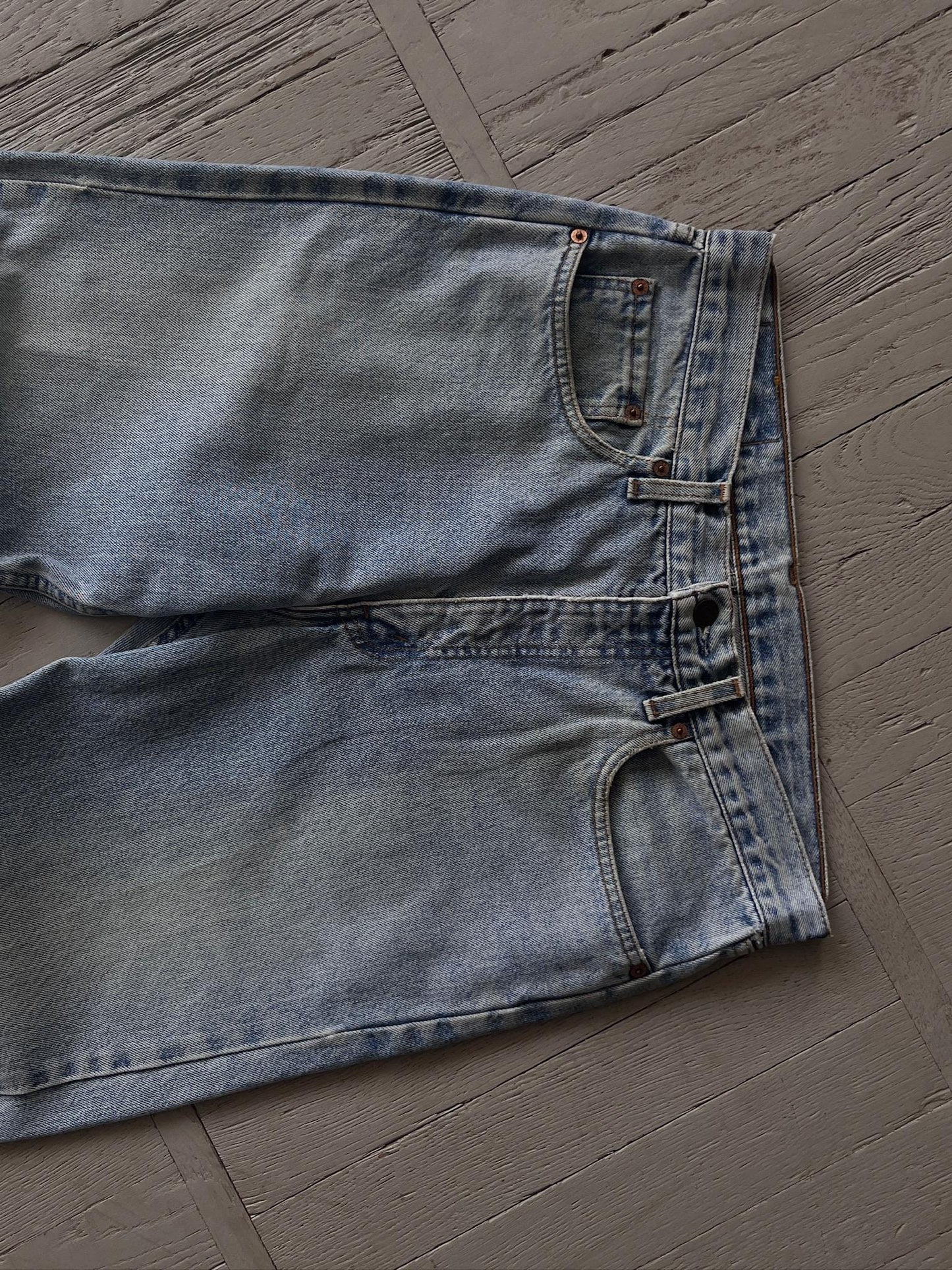 Vintage 90s Levi's 615 Washed Blue Denim Jeans