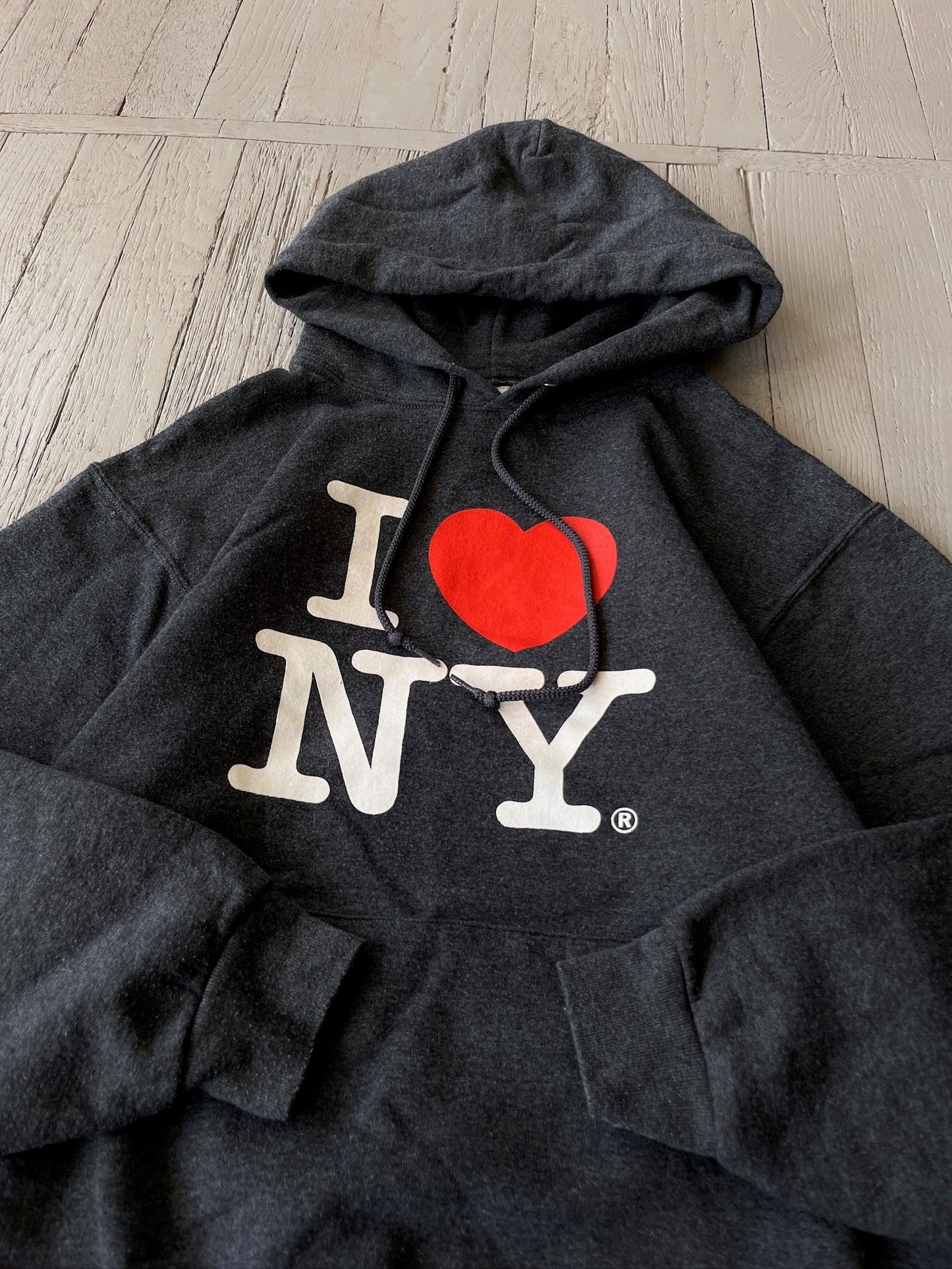 M Vintage I Love NY Hooded Sweatshirt