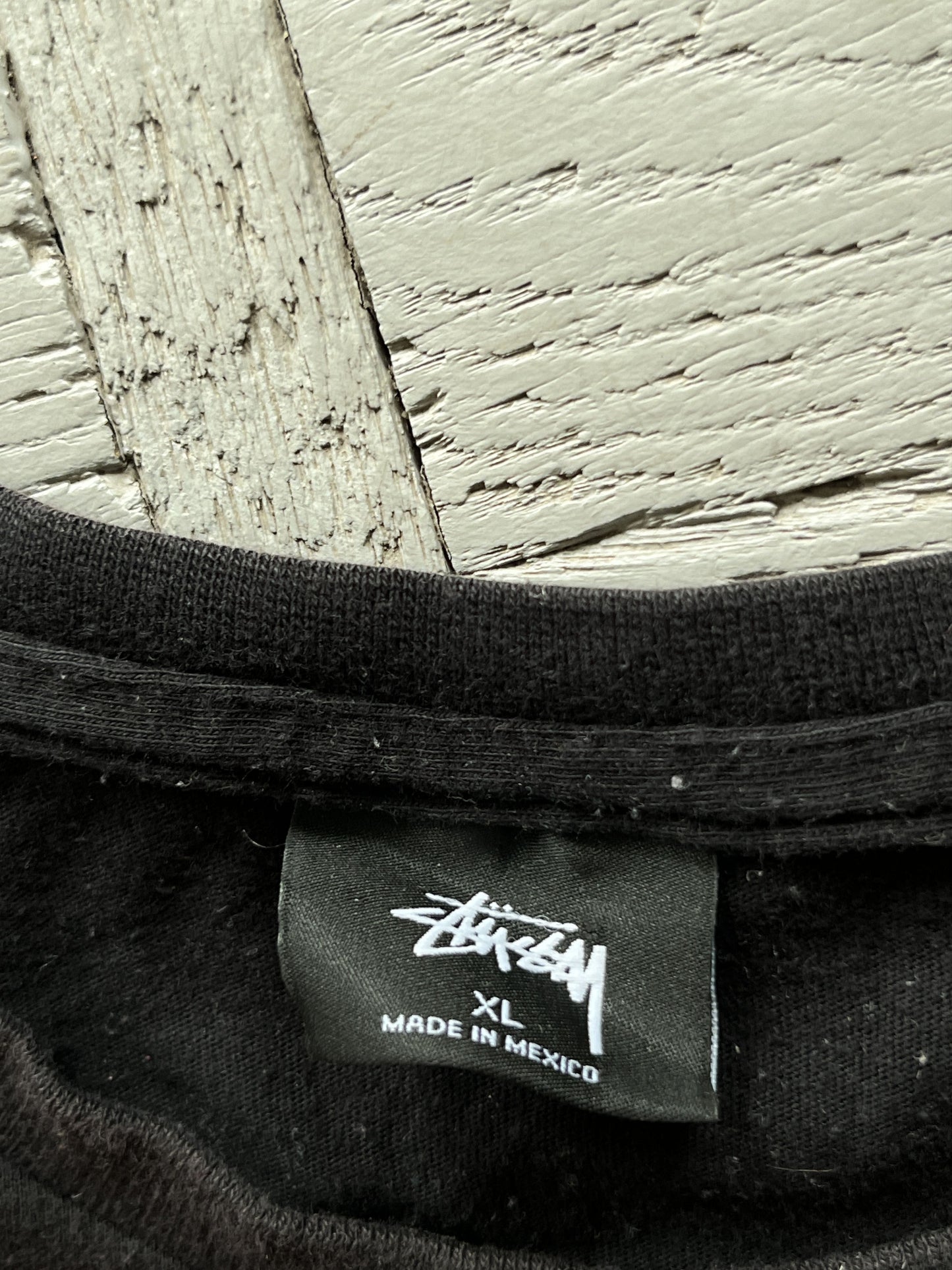 Вінтажна футболка з логотипом Stussy