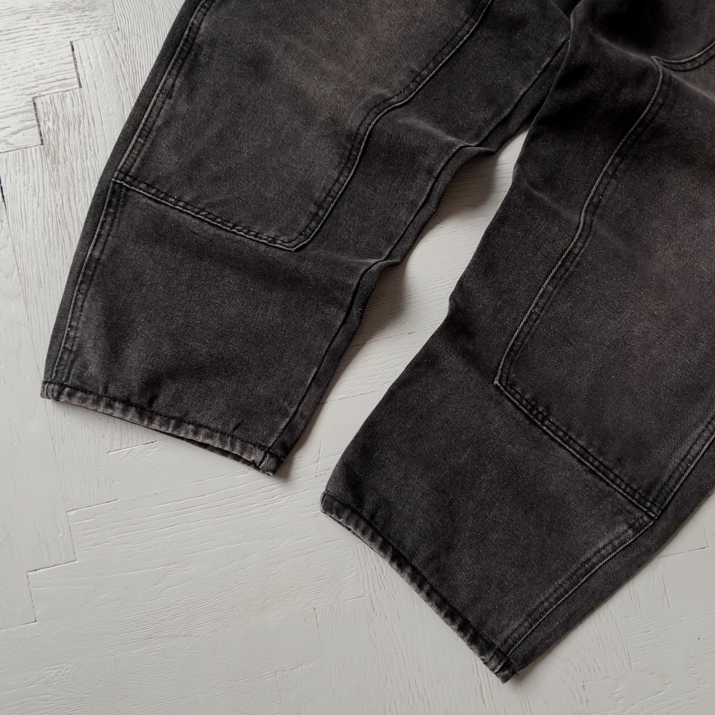 30 Double Knee Relaxed Fit Denim Pants