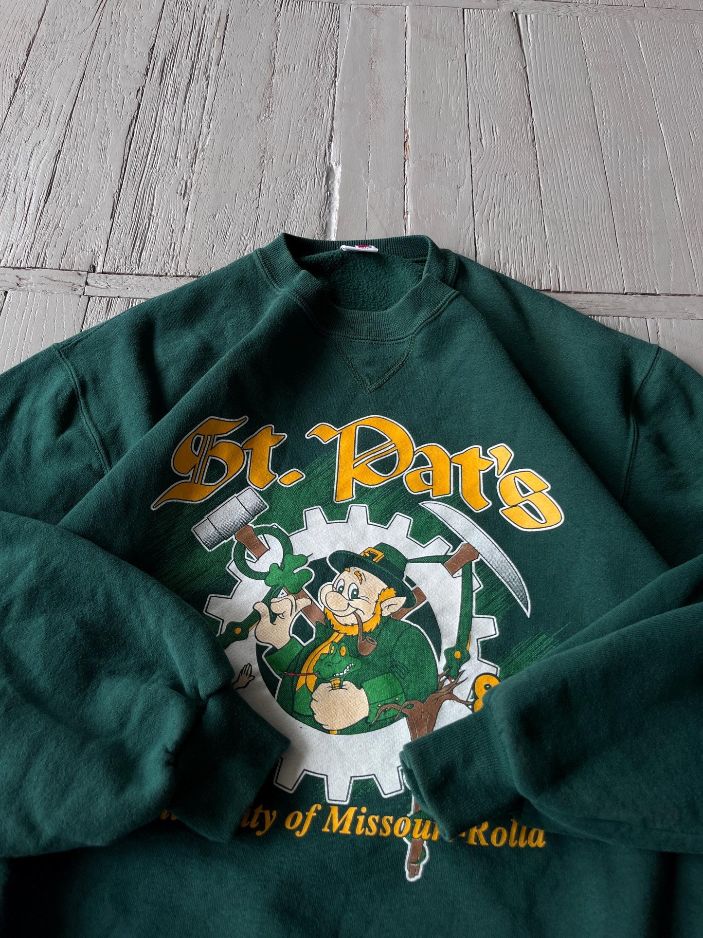 L Vintage Russell St. Pat's Crewneck Sweatshirt