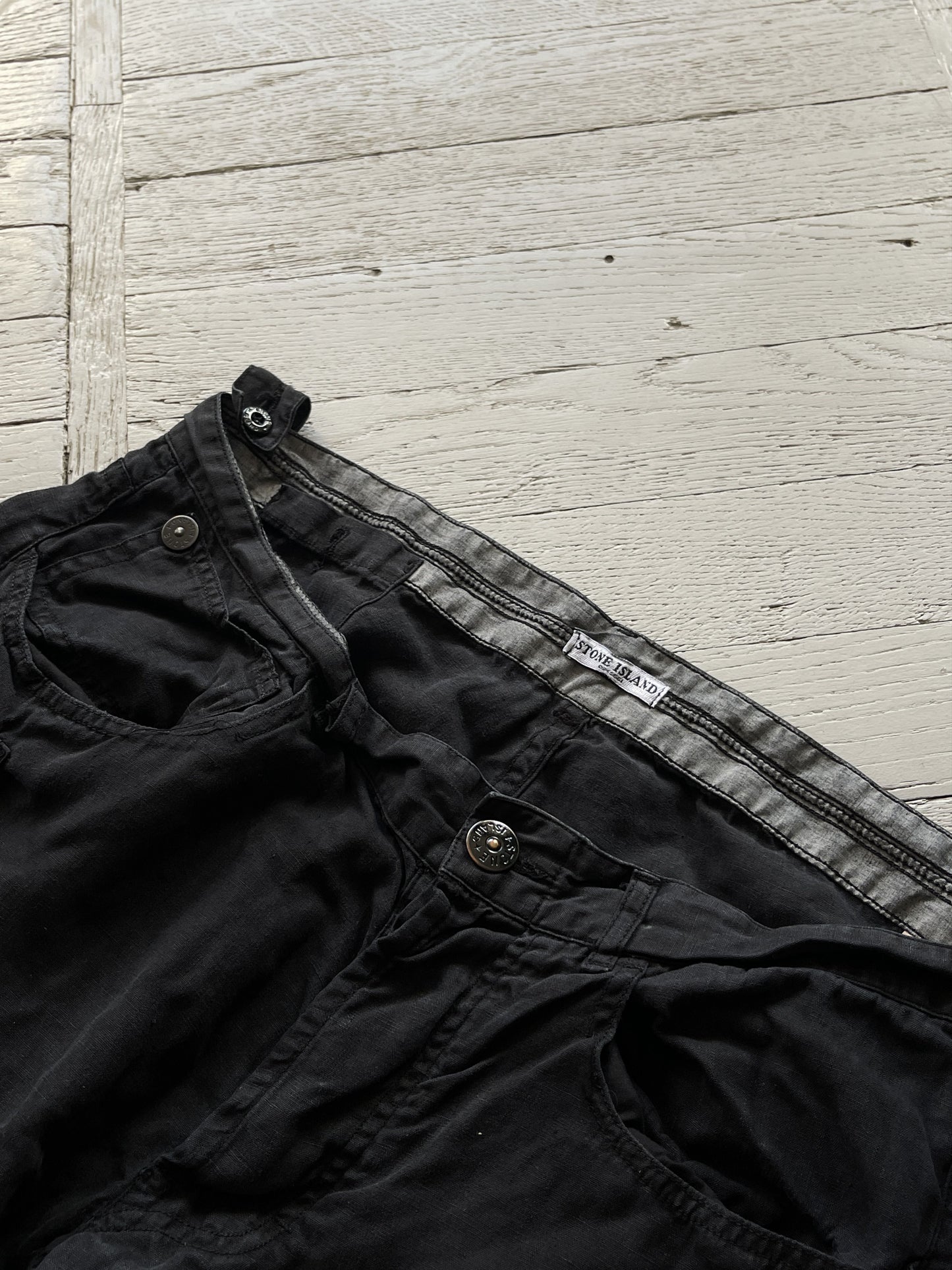 Vintage Stone Island Linen Pants