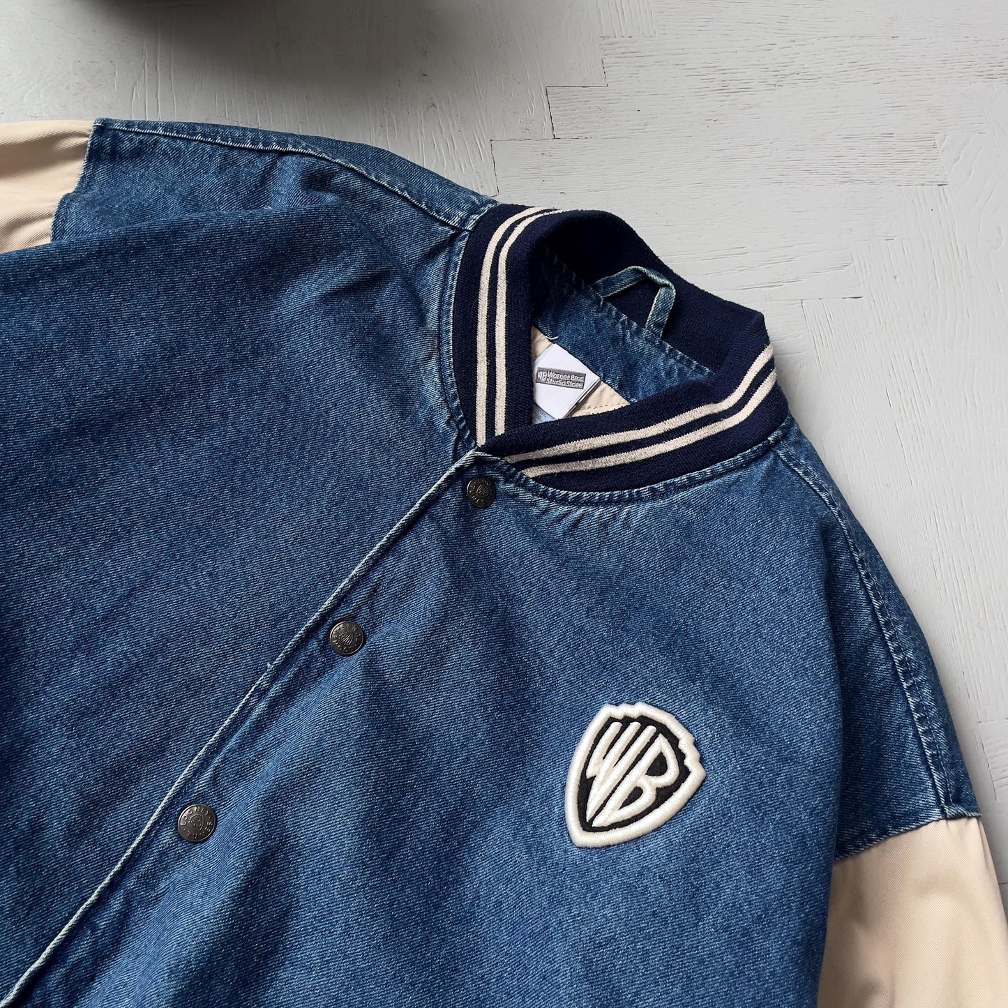 L Vintage Warner Bros. Bomber Jacket