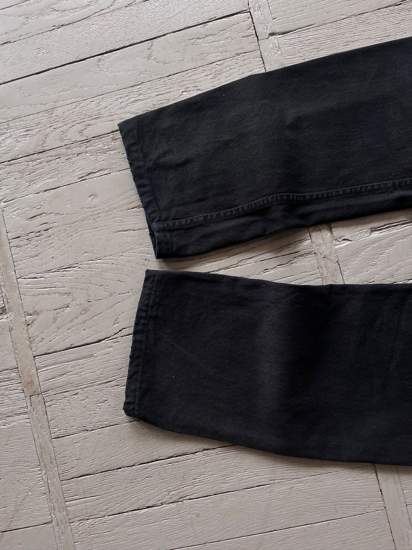 90s Levi's 501 Black Denim Jeans