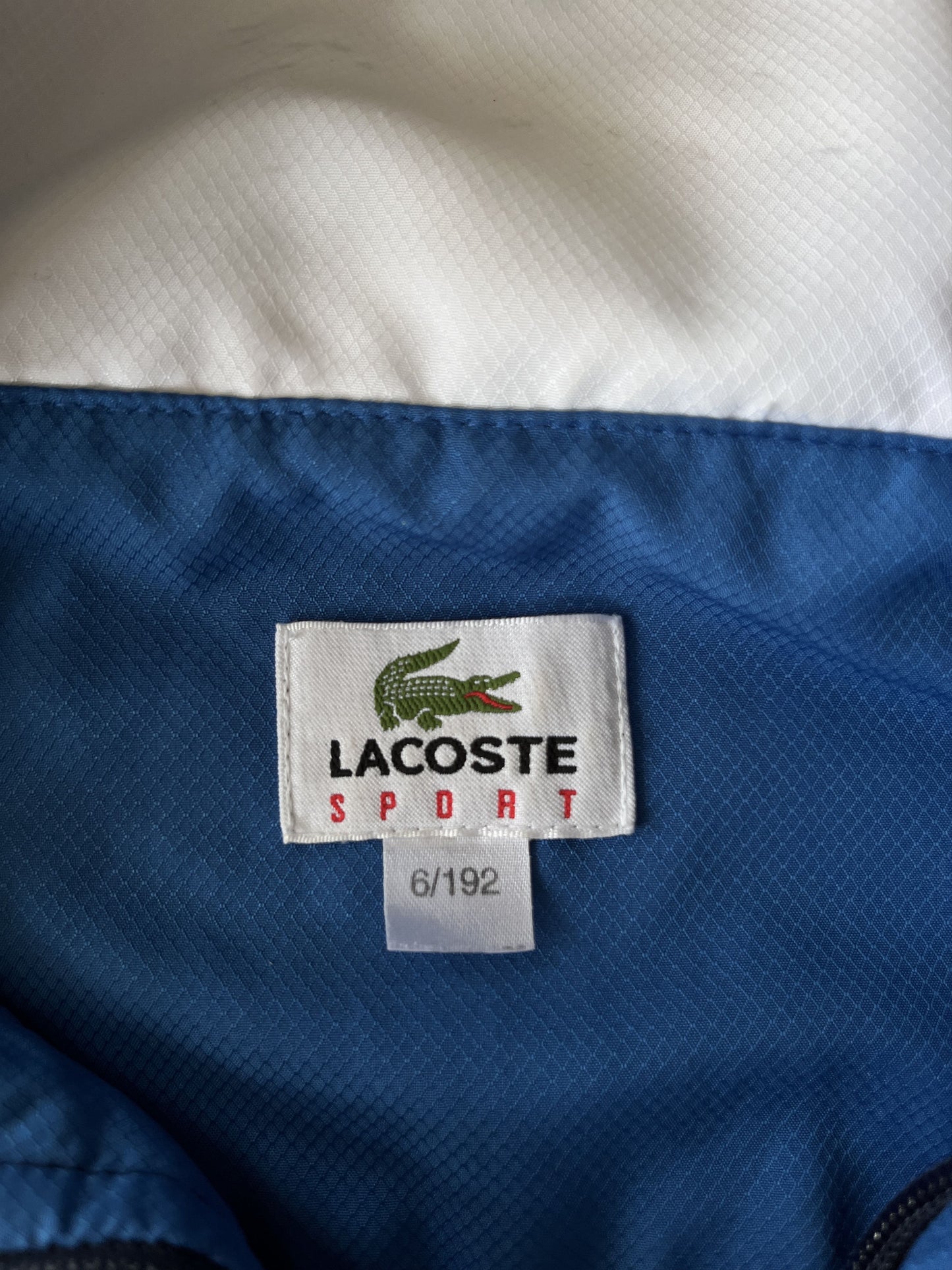 Vintage Lacoste Full Zip Nylon Jacket