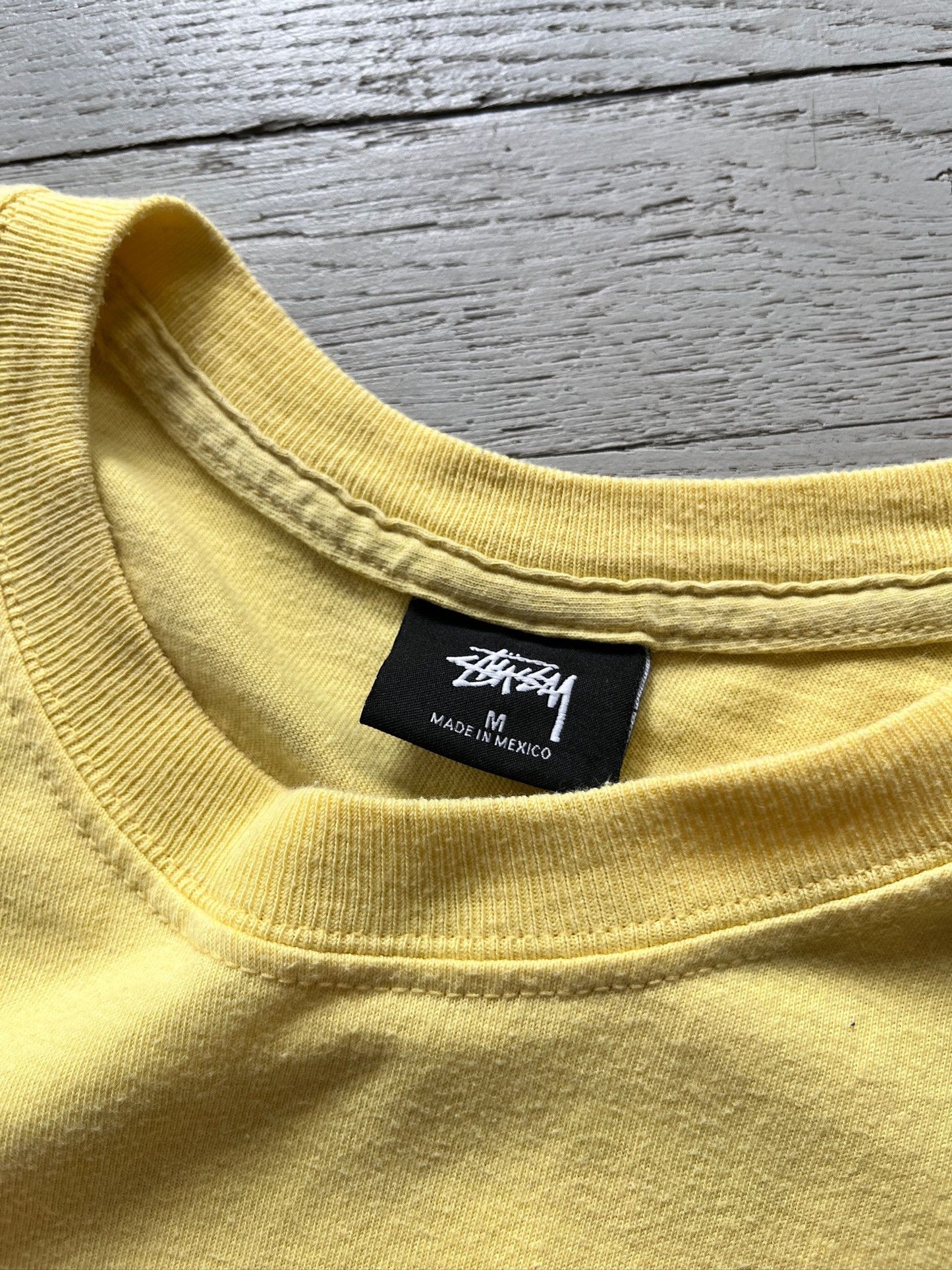 Вінтажна футболка з логотипом Stussy