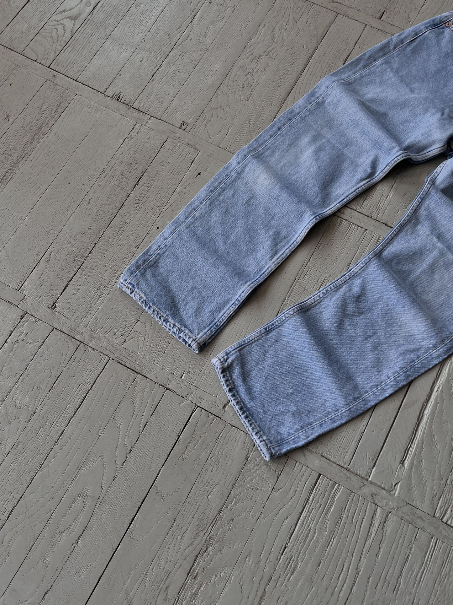 Vintage 90s Levi's 501 Washed Blue Denim Jeans