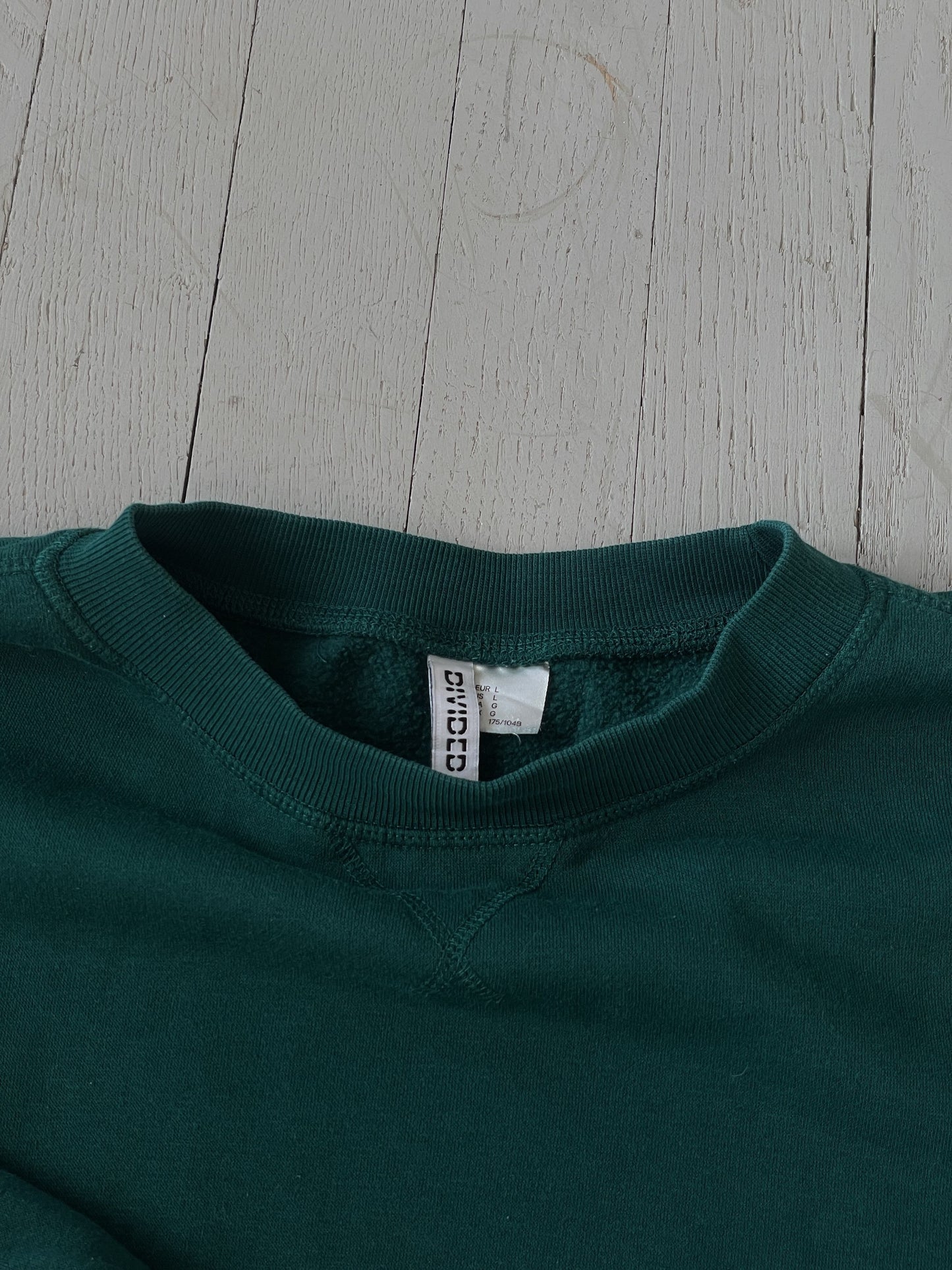 L Oversized Basic Crewneck Sweatshirt