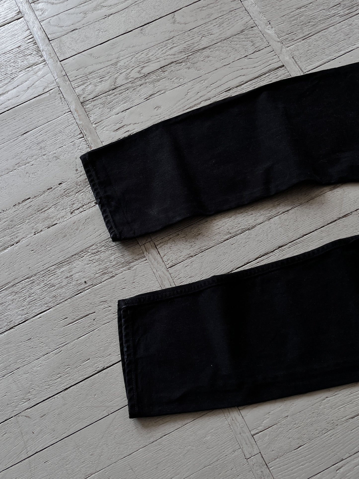 Vintage 90s Levi's 521 Black Denim Jeans