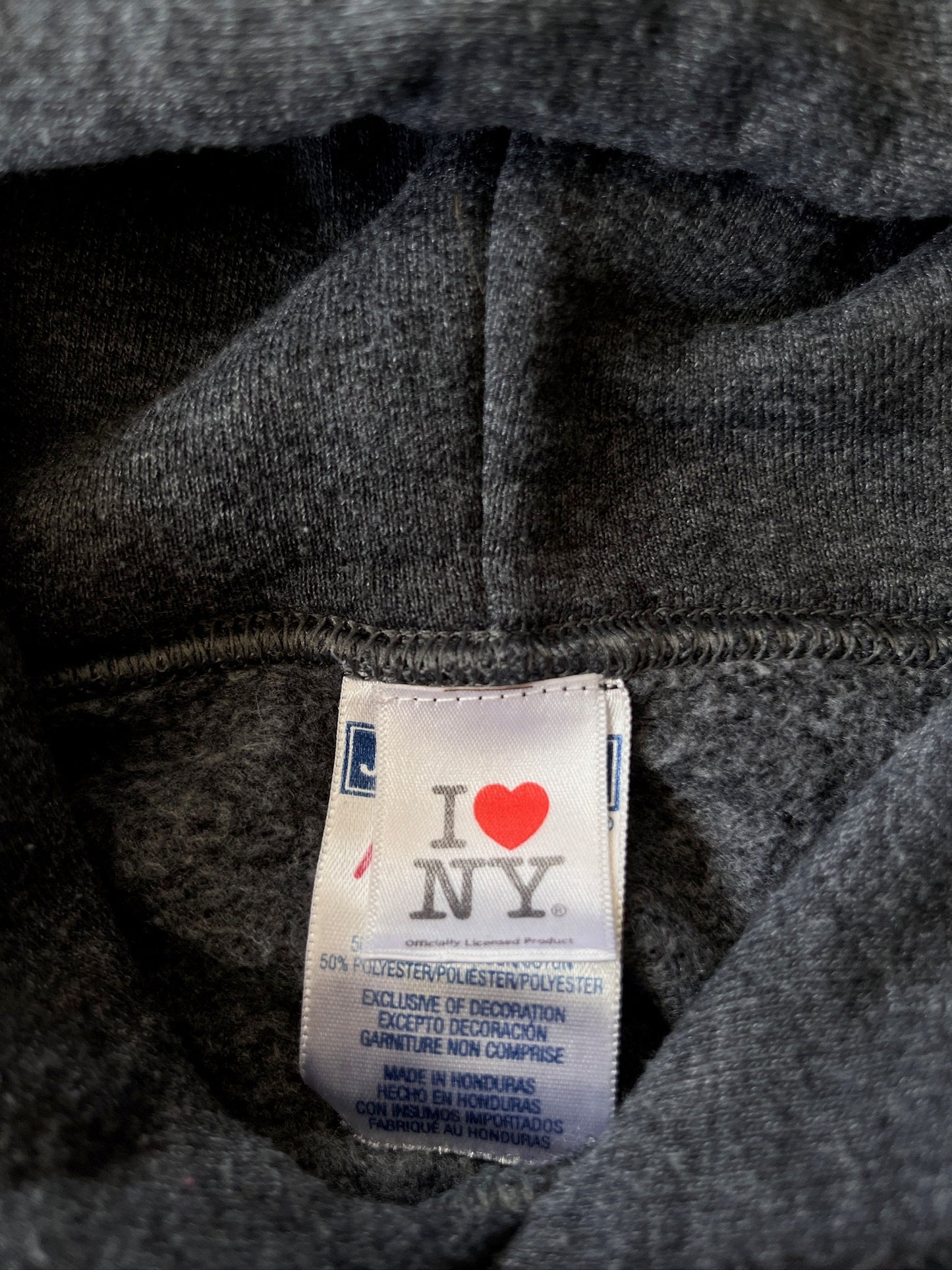 M Vintage I Love NY Hooded Sweatshirt