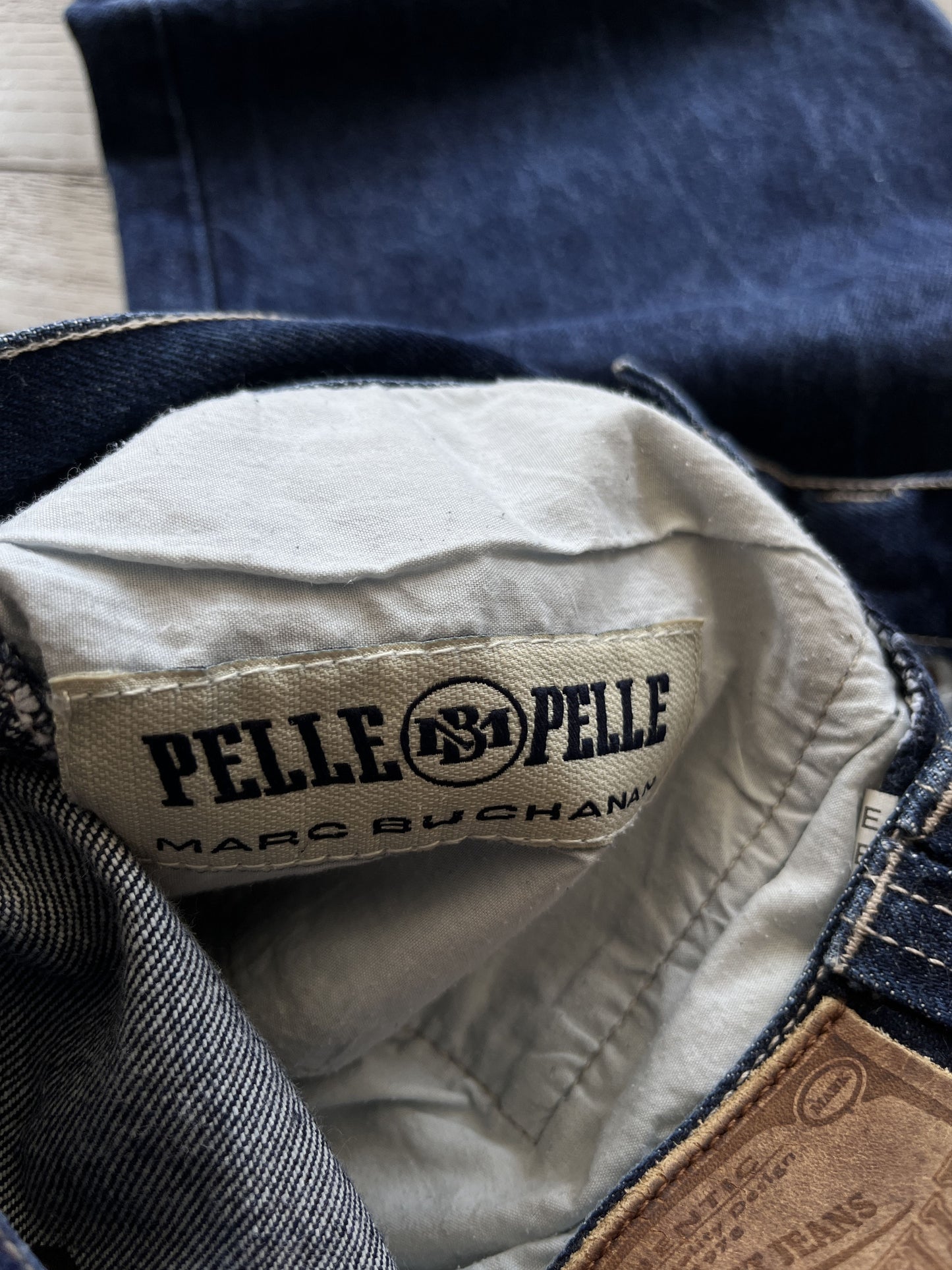 Вінтажні широкі джинси Pelle Pelle Baggy