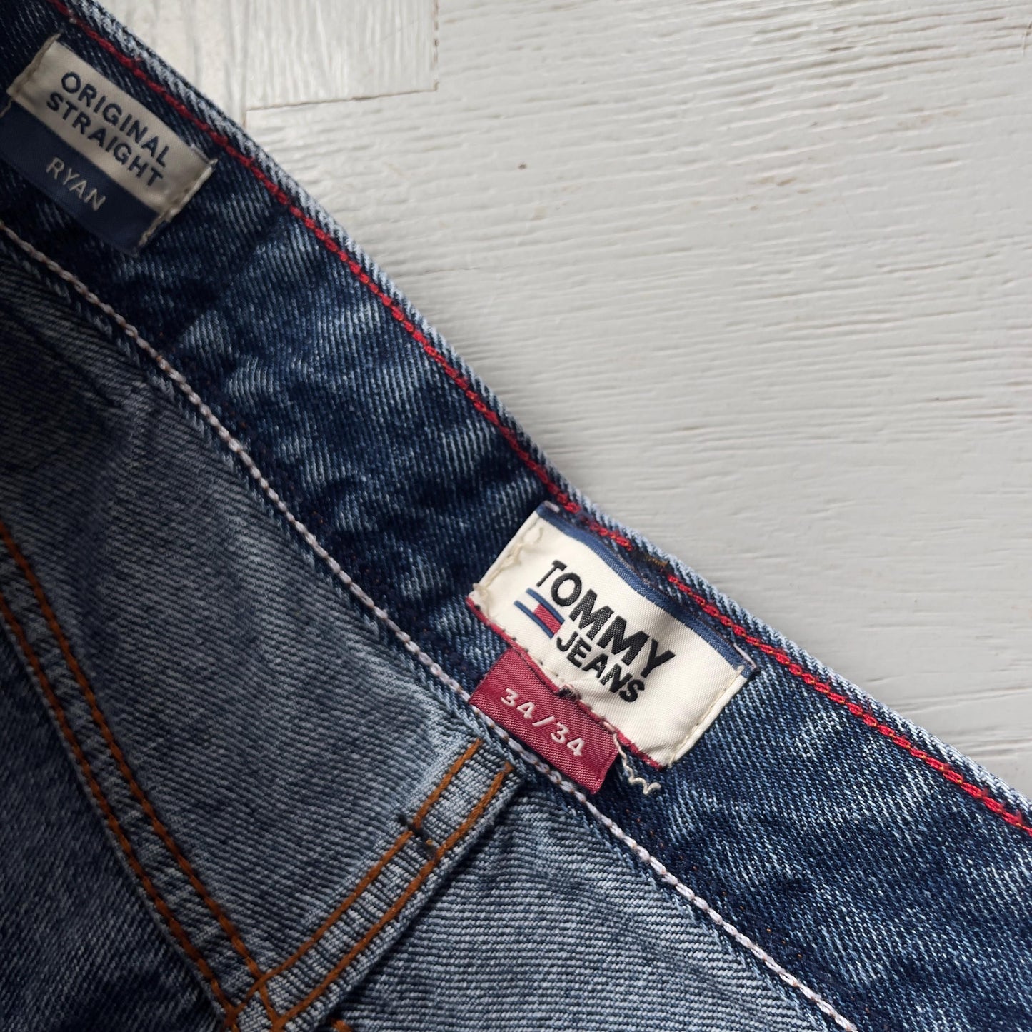 34x34 Vintage Tommy Hilfiger Denim Jeans