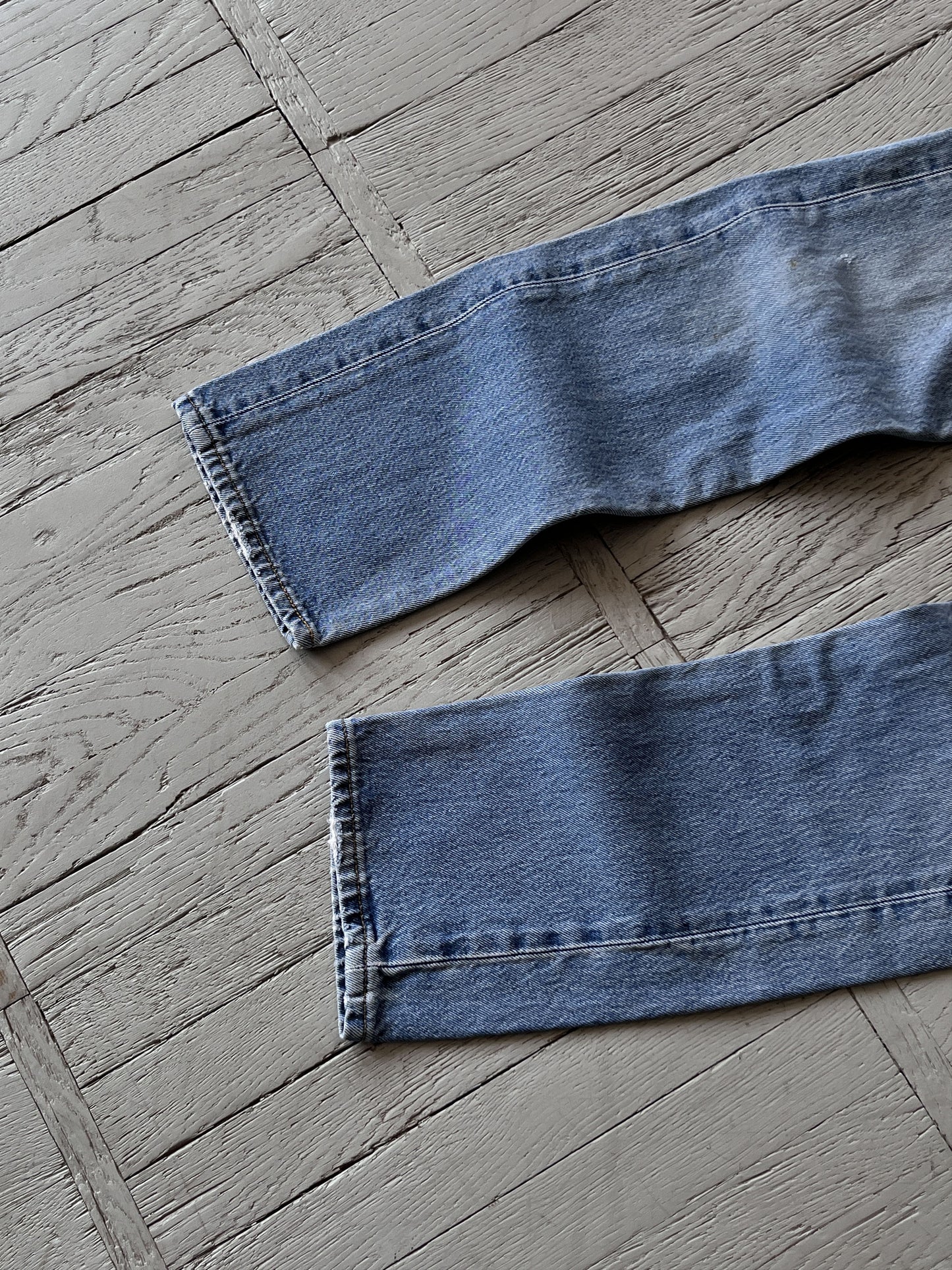 Vintage 90s Levi's 501 Washed Blue Denim Jeans