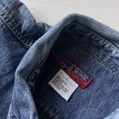 L Vintage Universal Studios Denim Overshirt