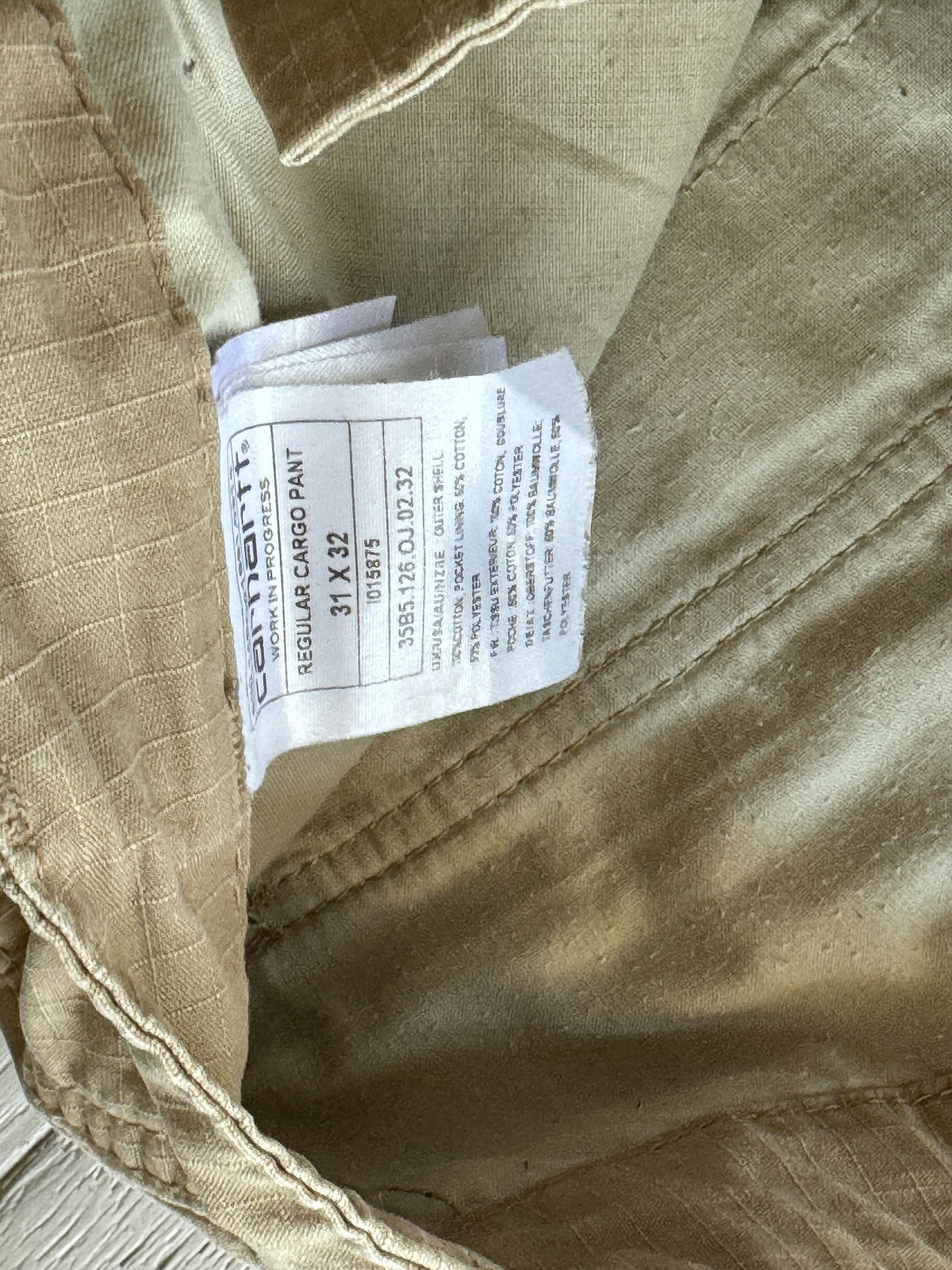 31x32 Carhartt WIP Regular Cargo Pants