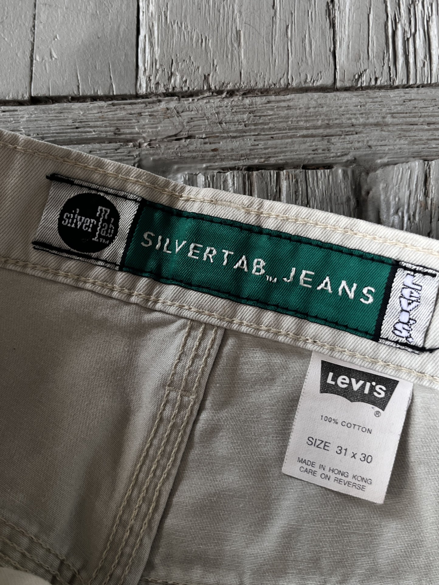 Вінтажні шорти Levi's Silver Tab Carpenter